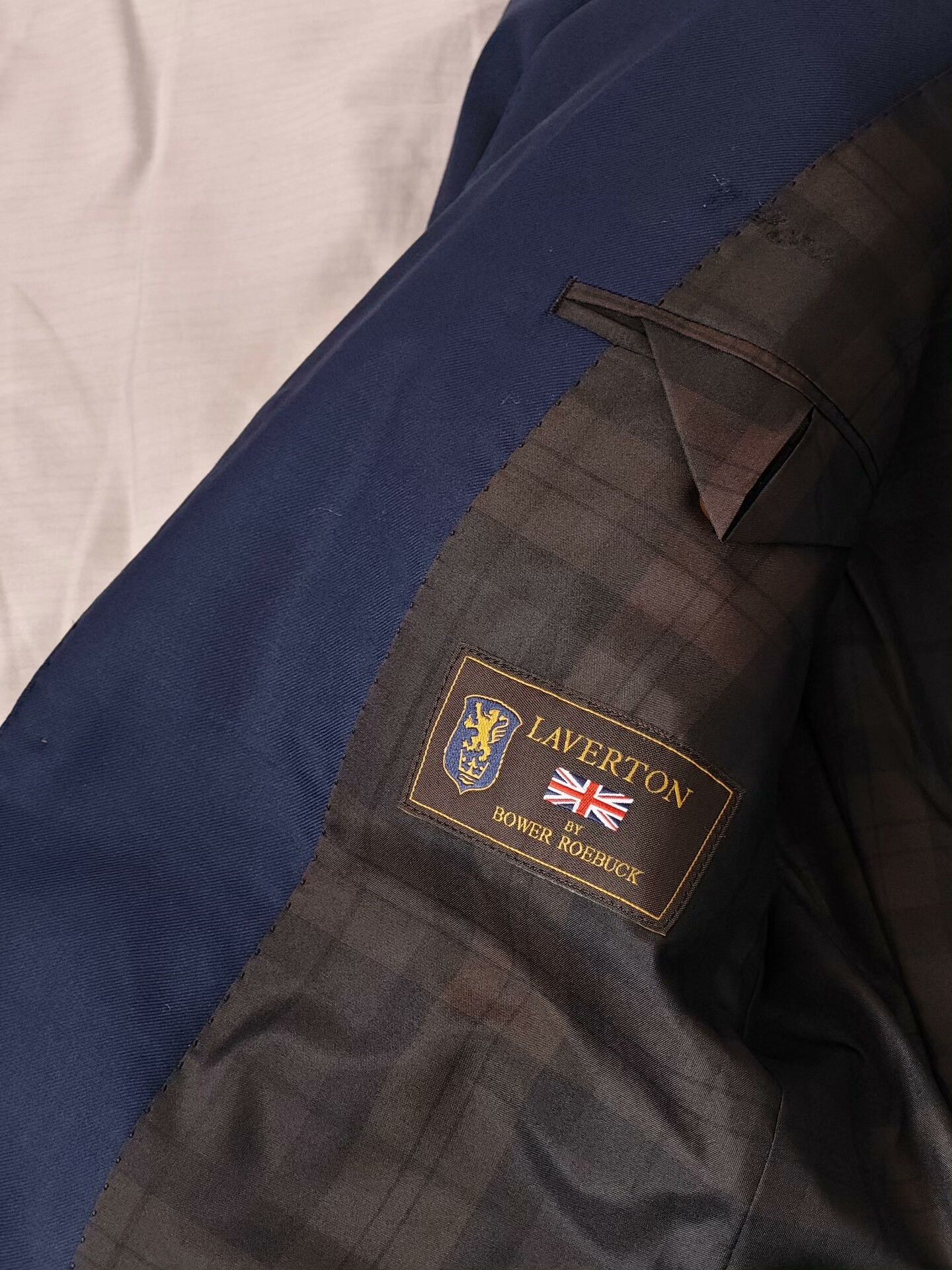 Japanese Brand Bower Roebuck Wool Blend Suit Jacket Size US M / EU 48-50 / 2 - 7 Thumbnail