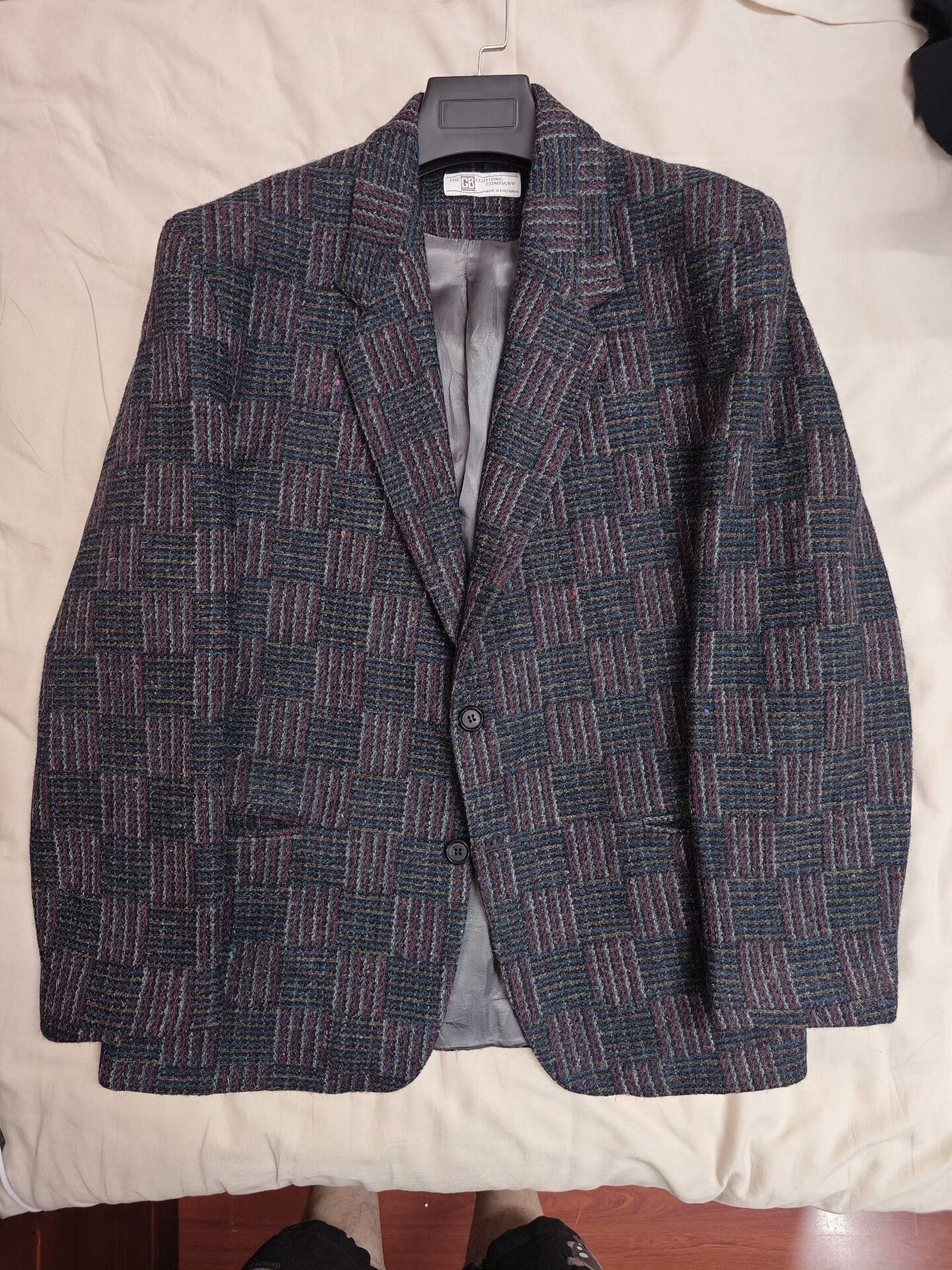 Japanese Brand Vintage Donegal Wool Blazer Jacket Size US M / EU 48-50 / 2 - 5 Thumbnail