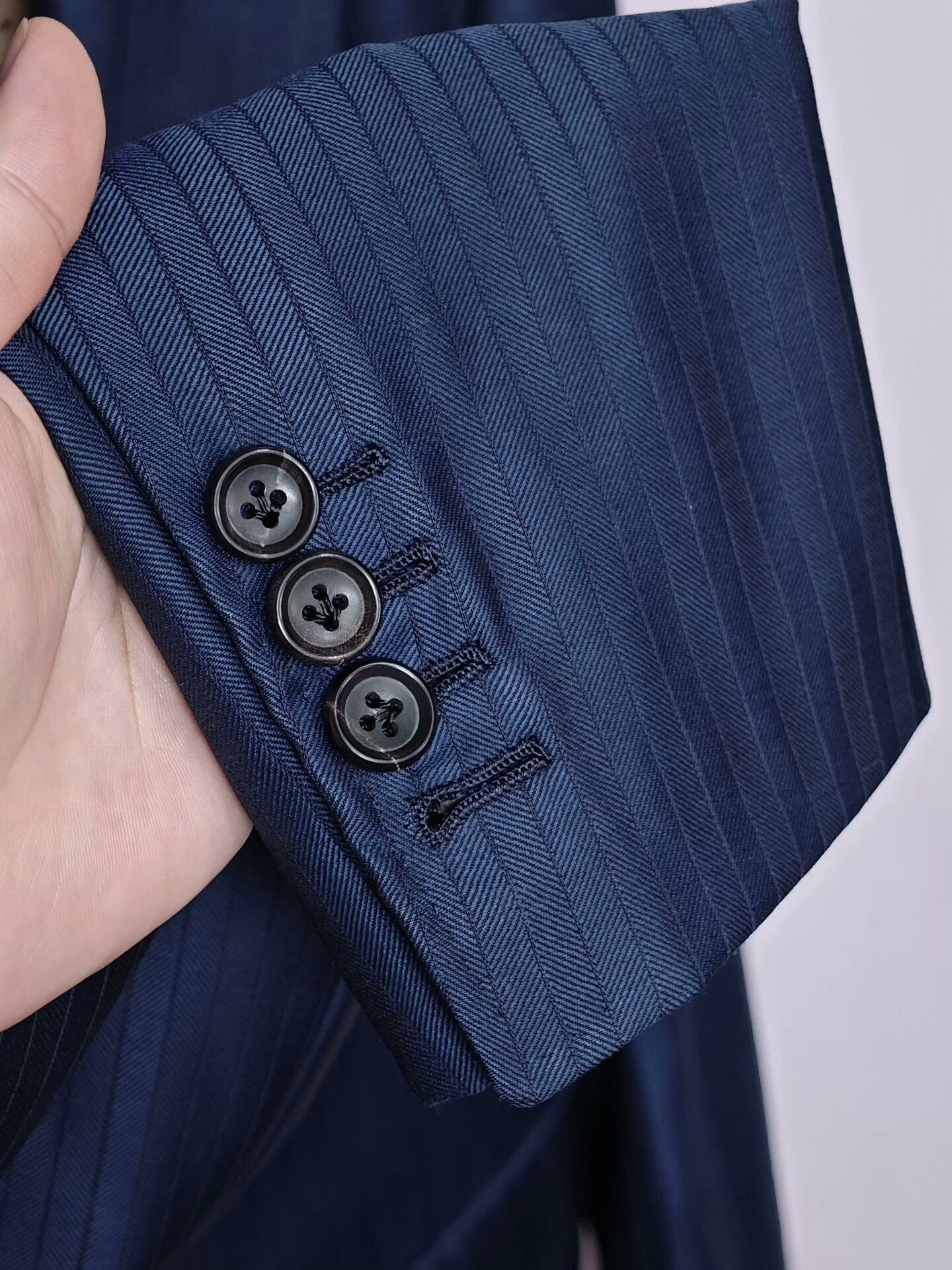 Japanese Brand Handmade Wool Suit from Dormeuil Size US M / EU 48-50 / 2 - 4 Thumbnail