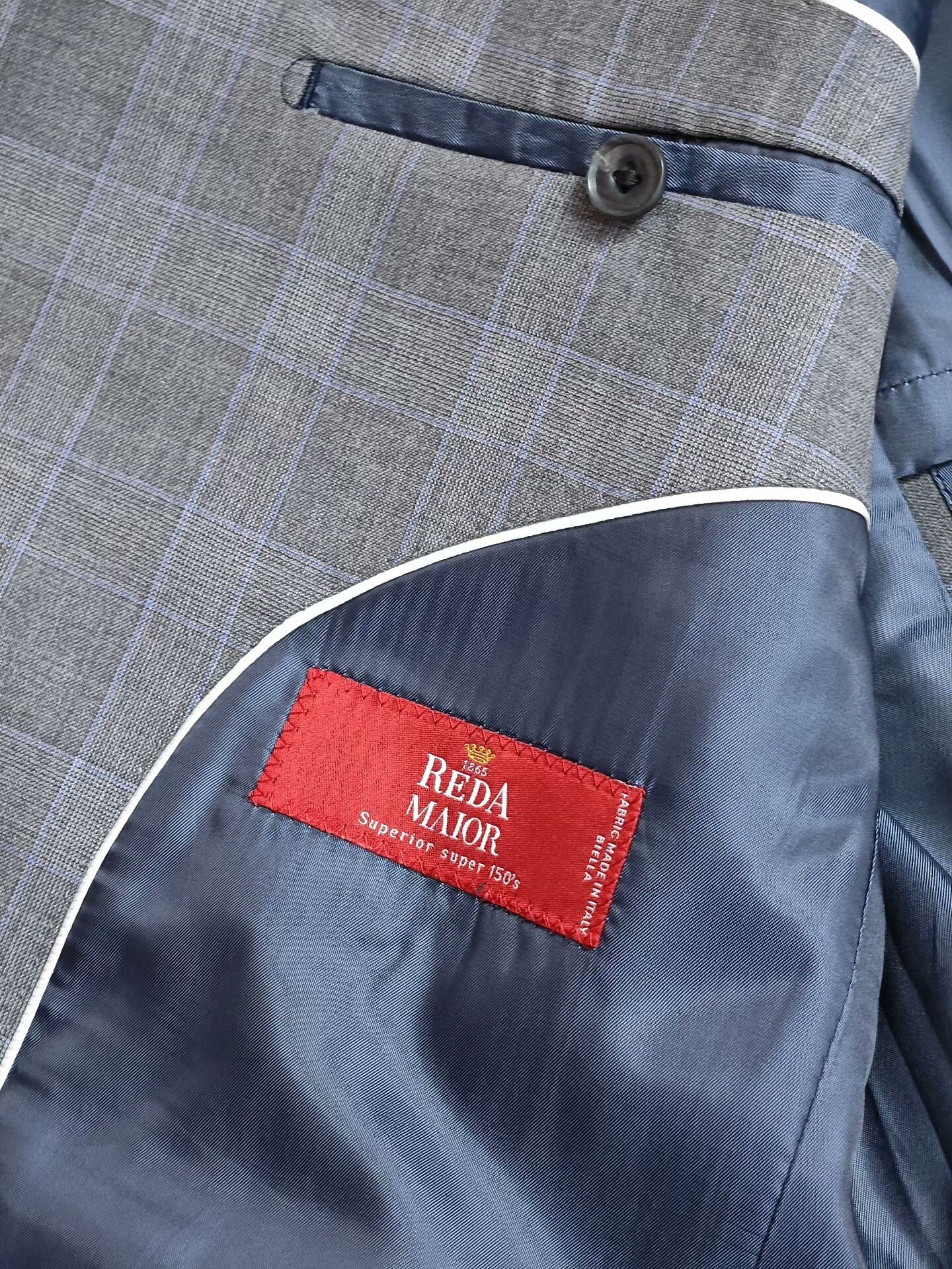 Japanese Brand Italian Wool Half-Canvas Suit Jacket Size US L / EU 52-54 / 3 - 7 Thumbnail