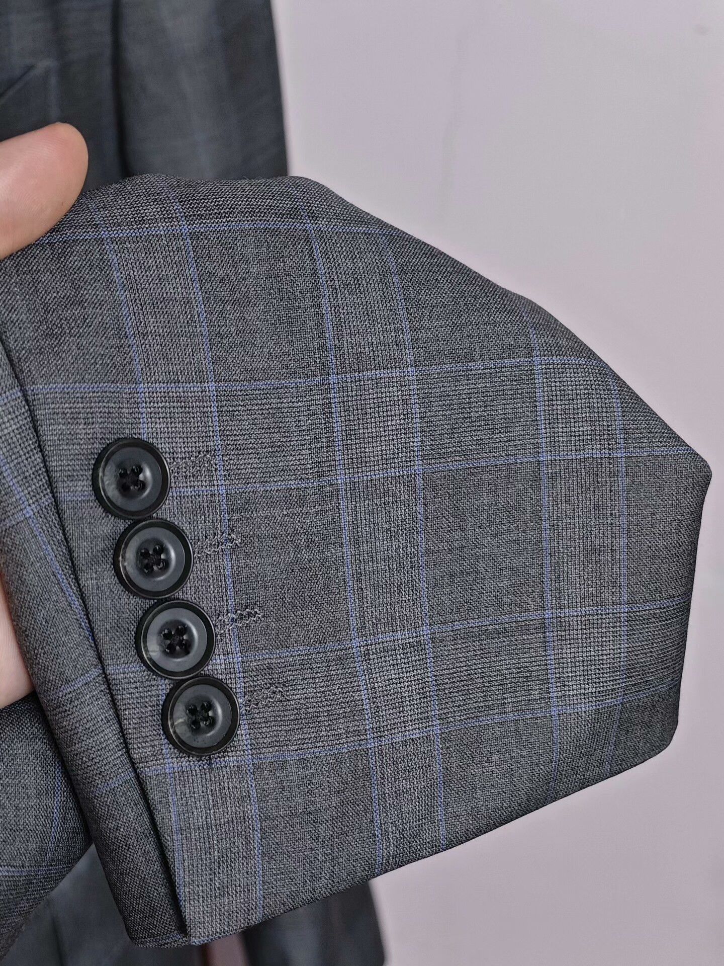 Japanese Brand Italian Wool Half-Canvas Suit Jacket Size US L / EU 52-54 / 3 - 5 Thumbnail