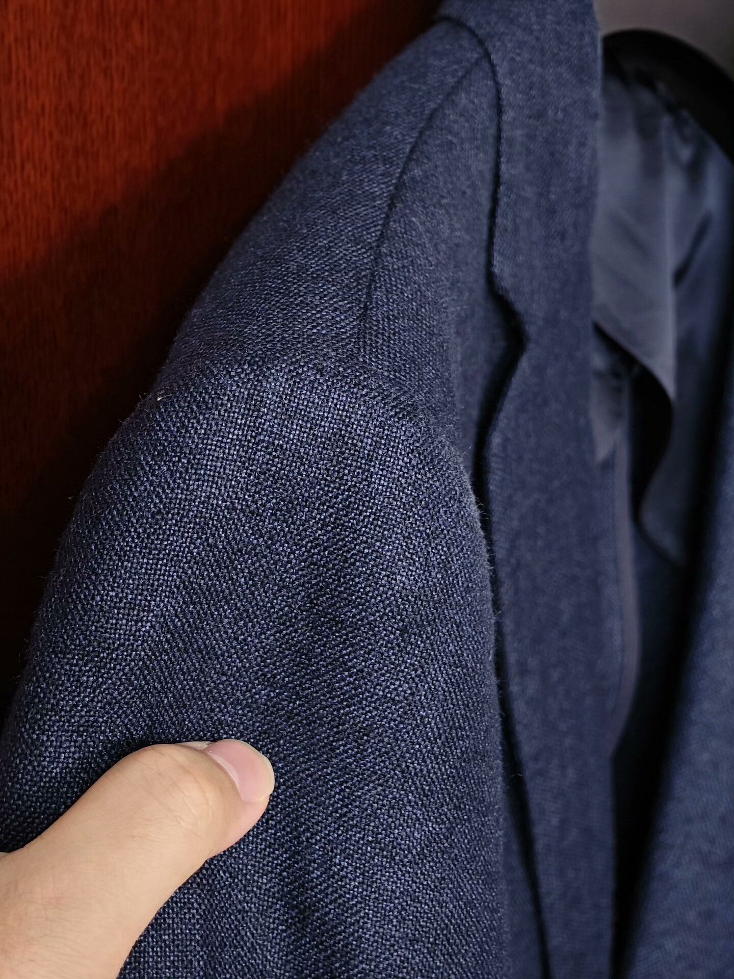 Japanese Brand Italian E. Thomas Navy Blazer Size US M / EU 48-50 / 2 - 3 Thumbnail