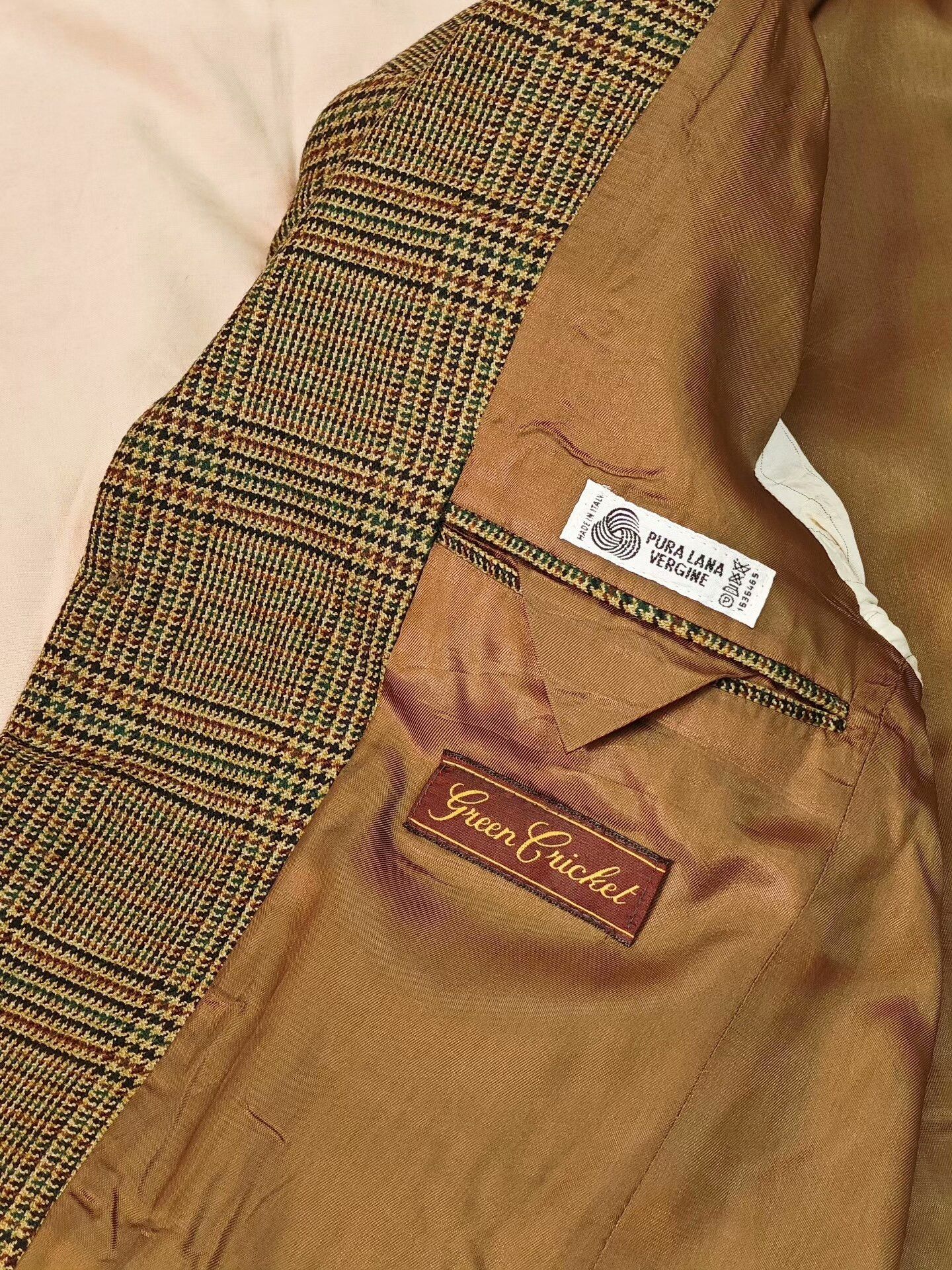 Japanese Brand Italian Wool Blend Check Blazer Size US S / EU 44-46 / 1 - 6 Thumbnail