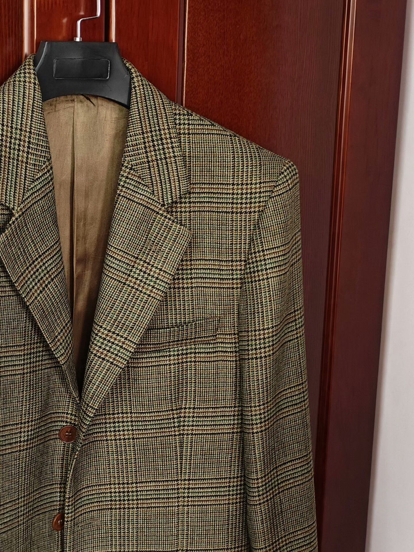 Japanese Brand Italian Wool Blend Check Blazer Size US S / EU 44-46 / 1 - 2 Thumbnail