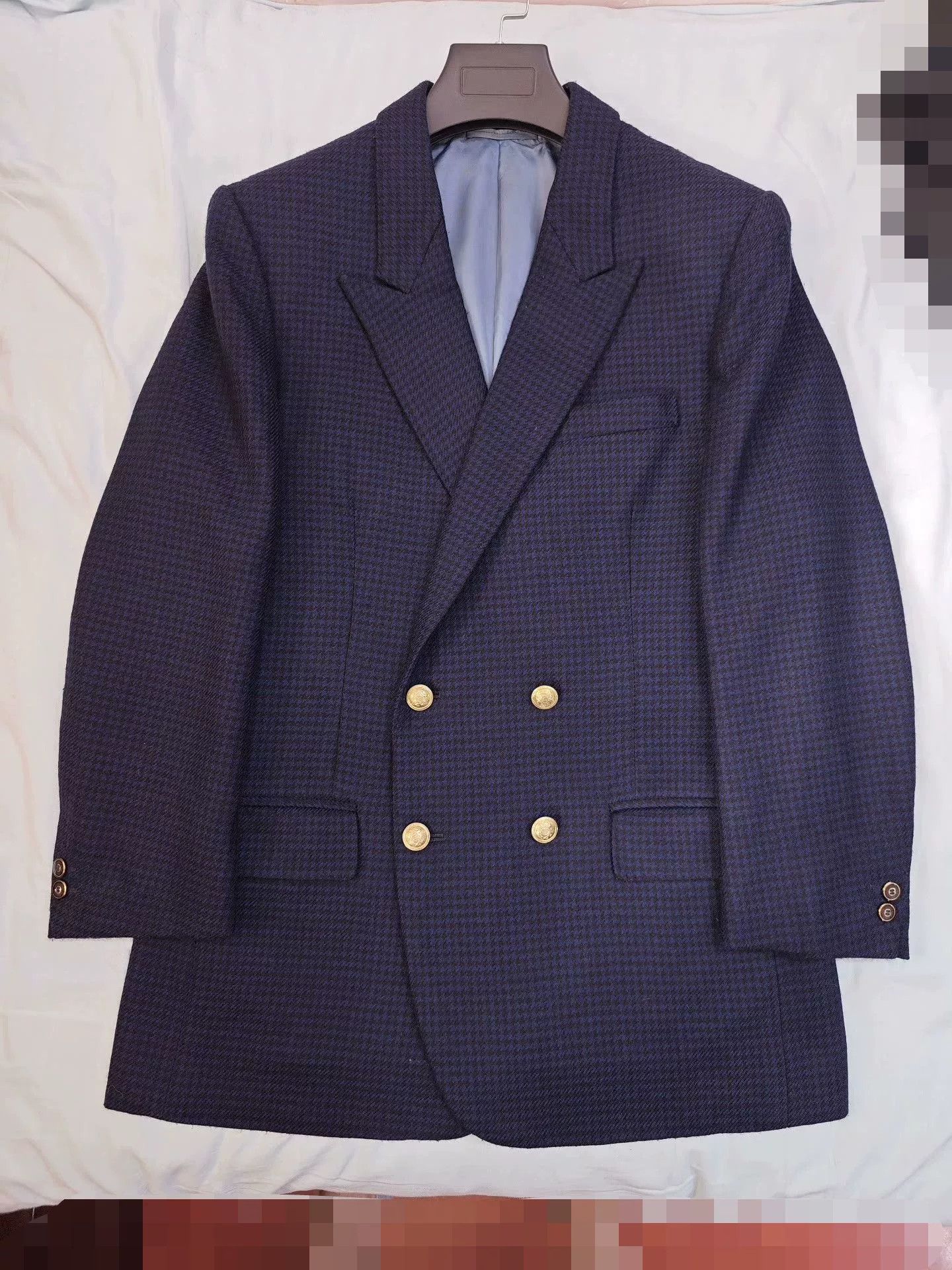 Japanese Brand Custom British Wool Blend Suit Jacket Size US M / EU 48-50 / 2 - 5 Thumbnail