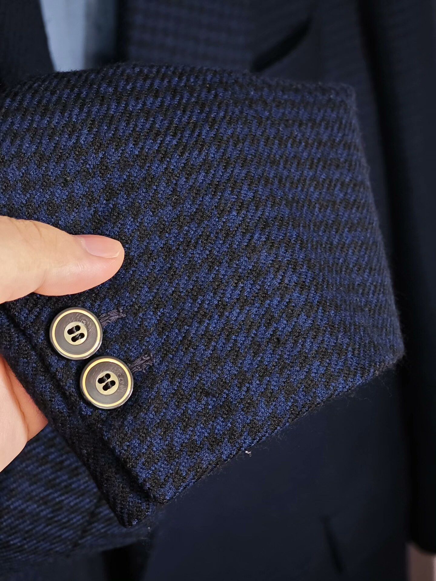 Japanese Brand Custom British Wool Blend Suit Jacket Size US M / EU 48-50 / 2 - 4 Thumbnail