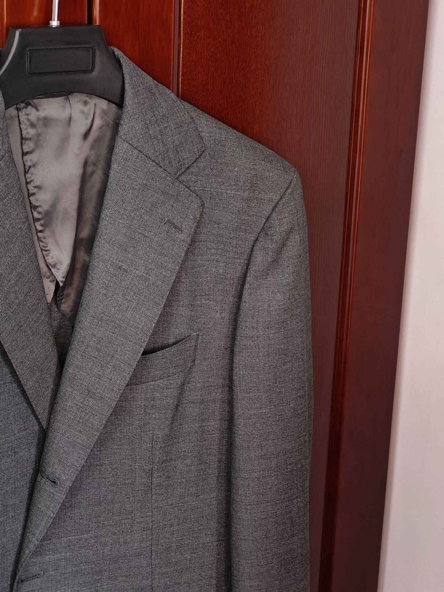 Japanese Brand Italian VBC Wool Blazer Supersonic Grey Size US M / EU 48-50 / 2 - 2 Thumbnail