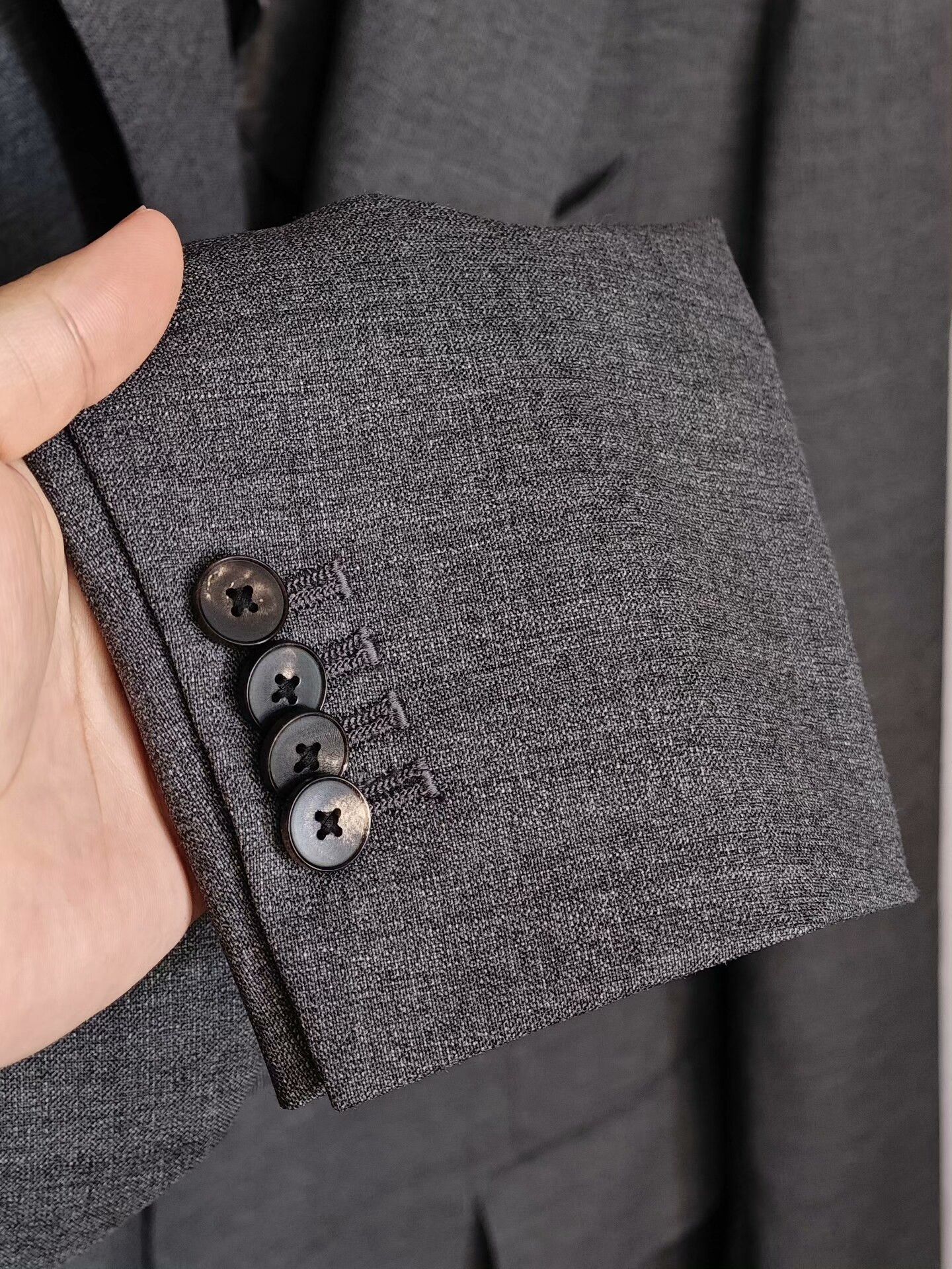 Japanese Brand Italian VBC Wool Blazer Supersonic Grey Size US M / EU 48-50 / 2 - 4 Thumbnail
