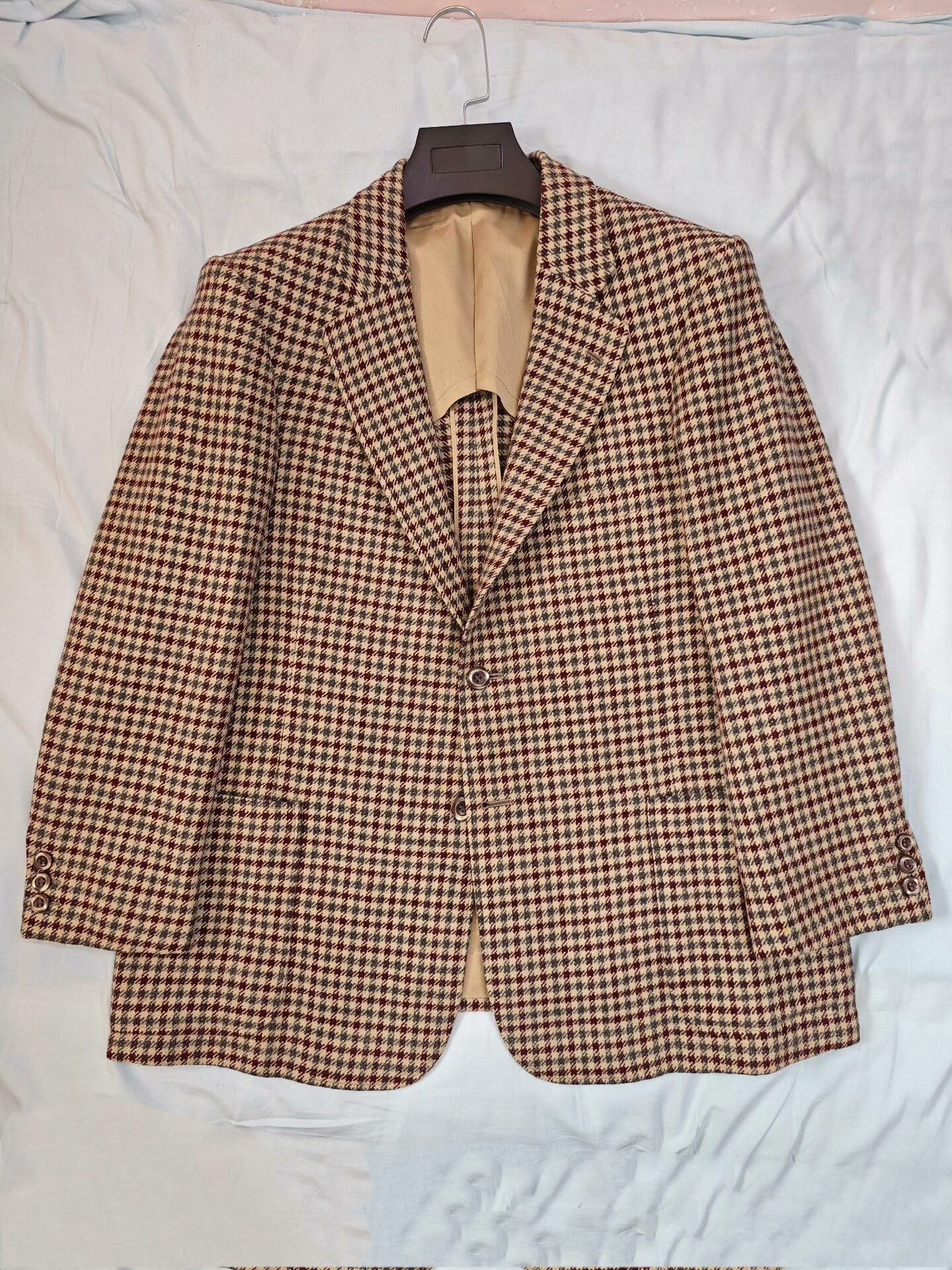 Japanese Brand Custom British Wool Blend Suit Size US L / EU 52-54 / 3 - 5 Thumbnail