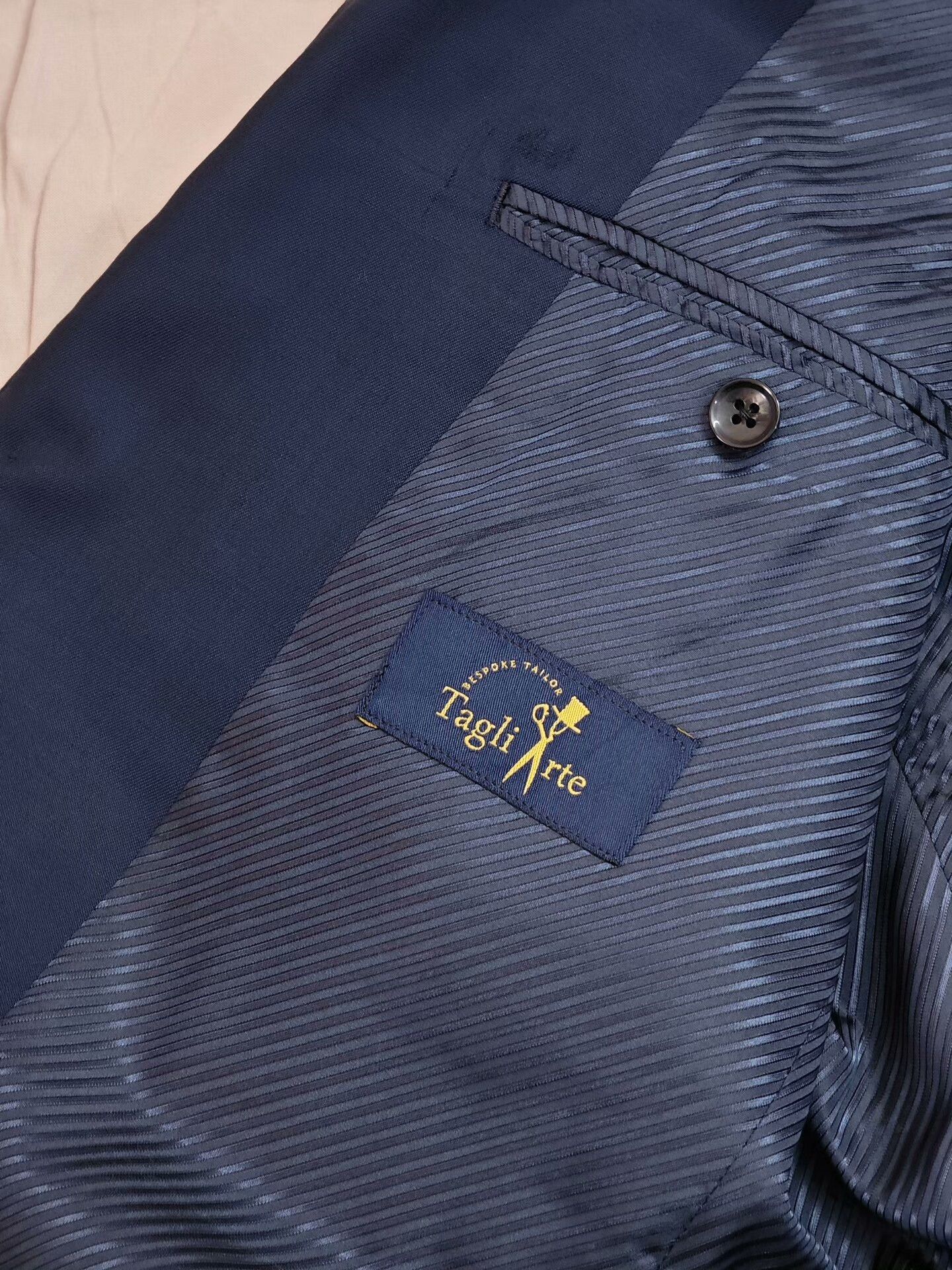 Japanese Brand Custom Italian Wool Blend Suit Jacket Size US L / EU 52-54 / 3 - 8 Thumbnail