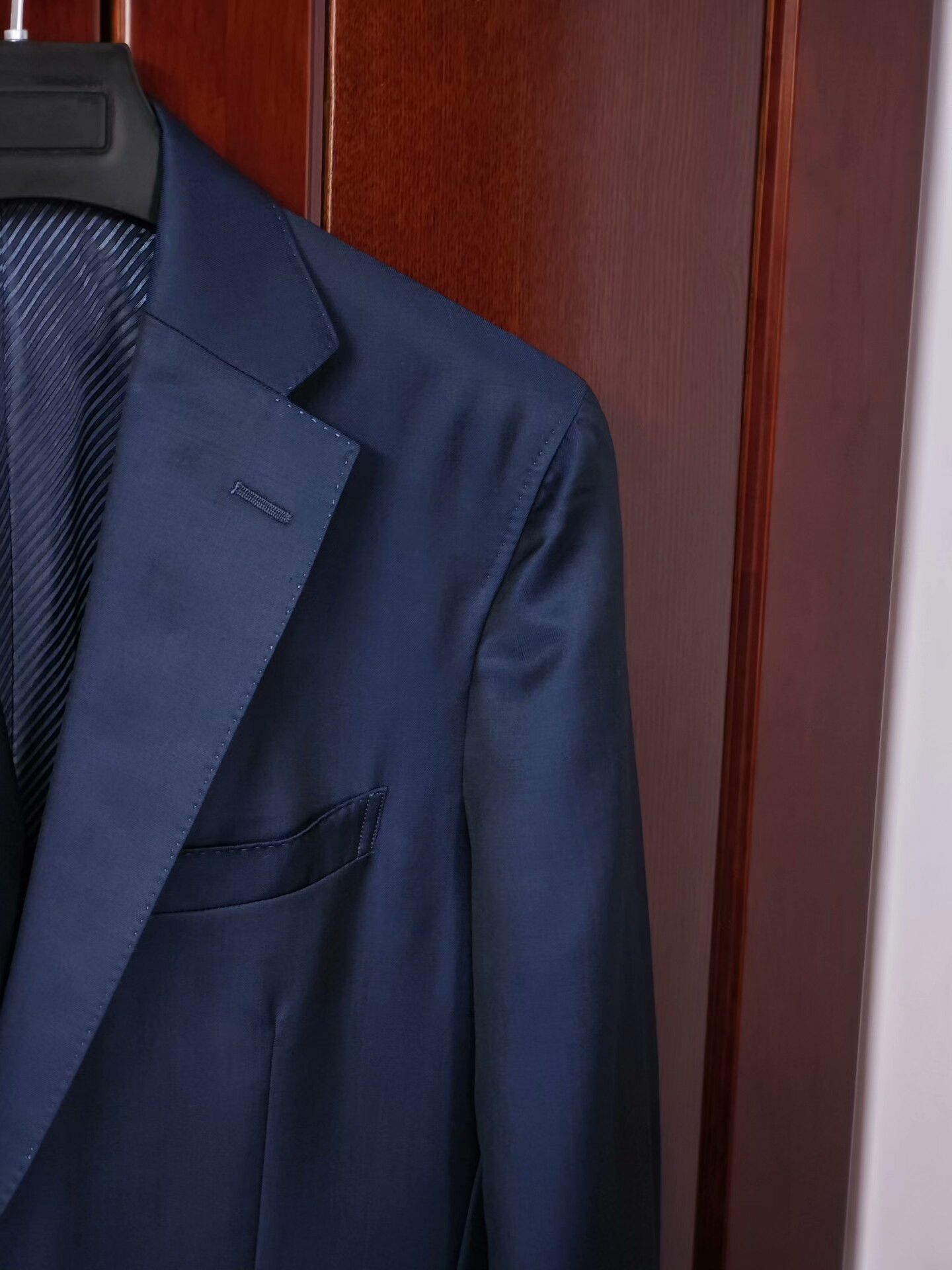 Japanese Brand Custom Italian Wool Blend Suit Jacket Size US L / EU 52-54 / 3 - 2 Thumbnail