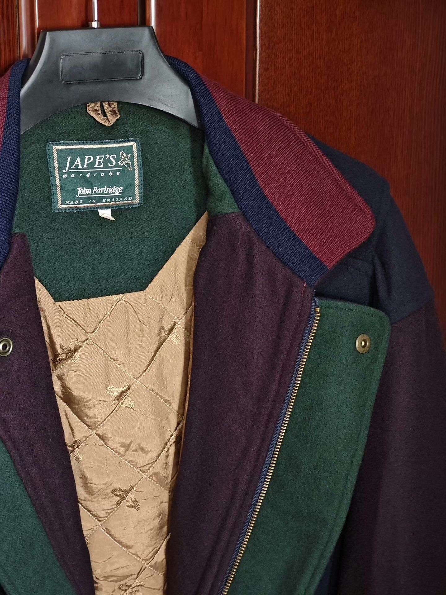 Japanese Brand Vintage John Partridge Wool Jacket Size US M / EU 48-50 / 2 - 2 Thumbnail