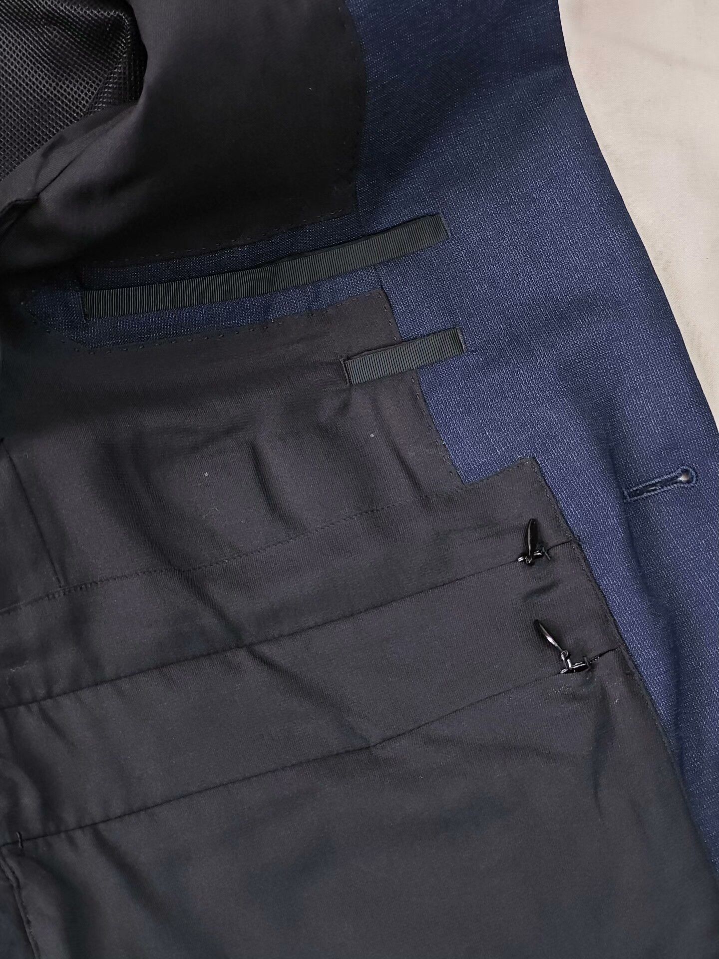 Japanese Brand Italian Wool Unstructured Suit Jacket Size US S / EU 44-46 / 1 - 8 Thumbnail