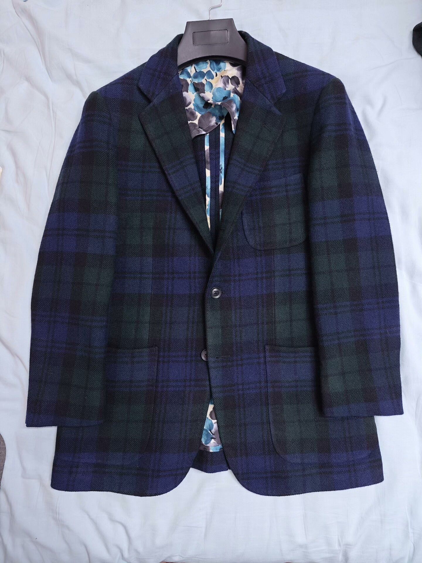 Japanese Brand Custom British Tweed Wool Blazer Size US S / EU 44-46 / 1 - 5 Thumbnail