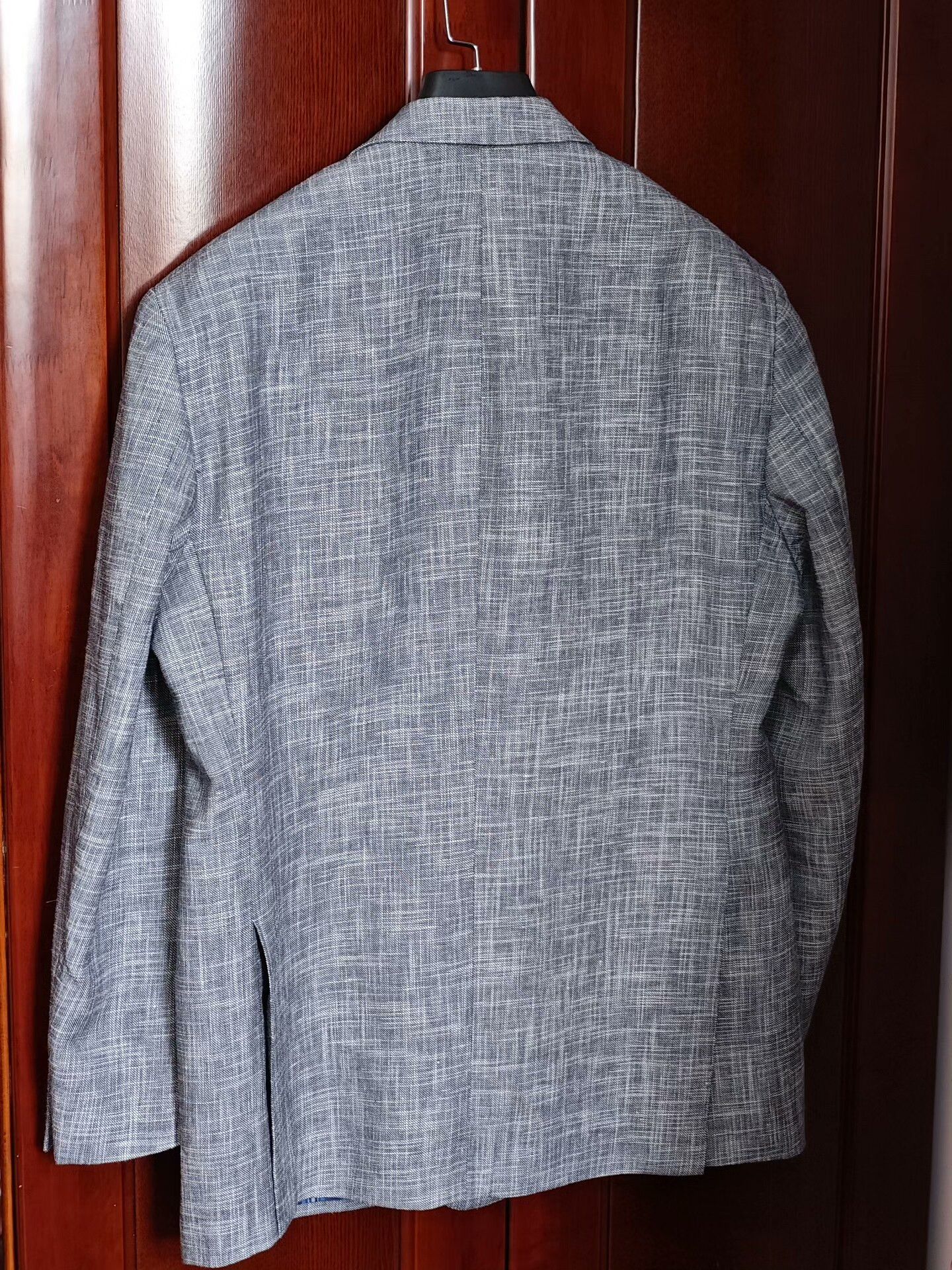 Japanese Brand Custom Gray-Blue Wool Linen Suit Size US M / EU 48-50 / 2 - 8 Thumbnail