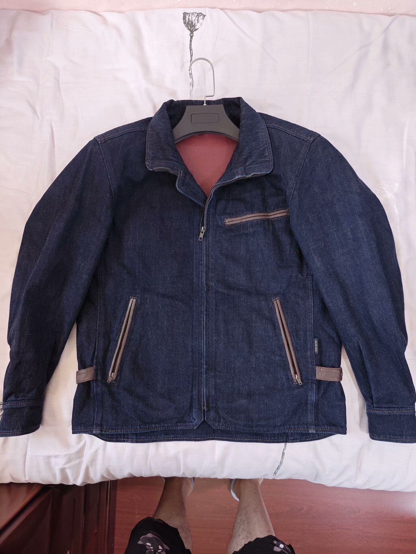 Japanese Brand Japanese Denim Motorcycle Jacket Size US M / EU 48-50 / 2 - 4 Thumbnail