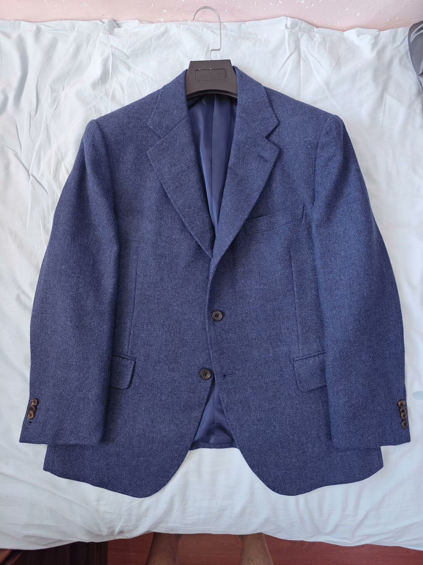 Japanese Brand British Moon Tweed Custom Suit Jacket Size US L / EU 52-54 / 3 - 5 Thumbnail