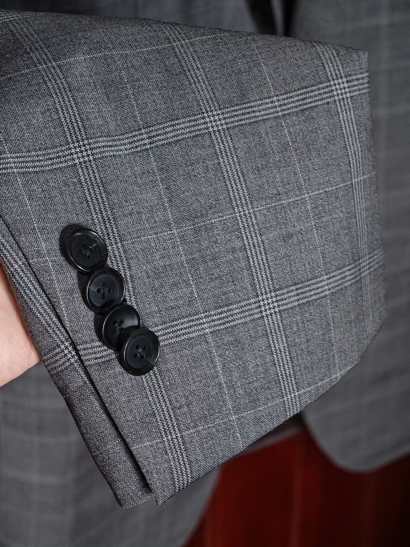 Japanese Brand Italian Custom Gray Wool Blend Suit Size US S / EU 44-46 / 1 - 4 Thumbnail