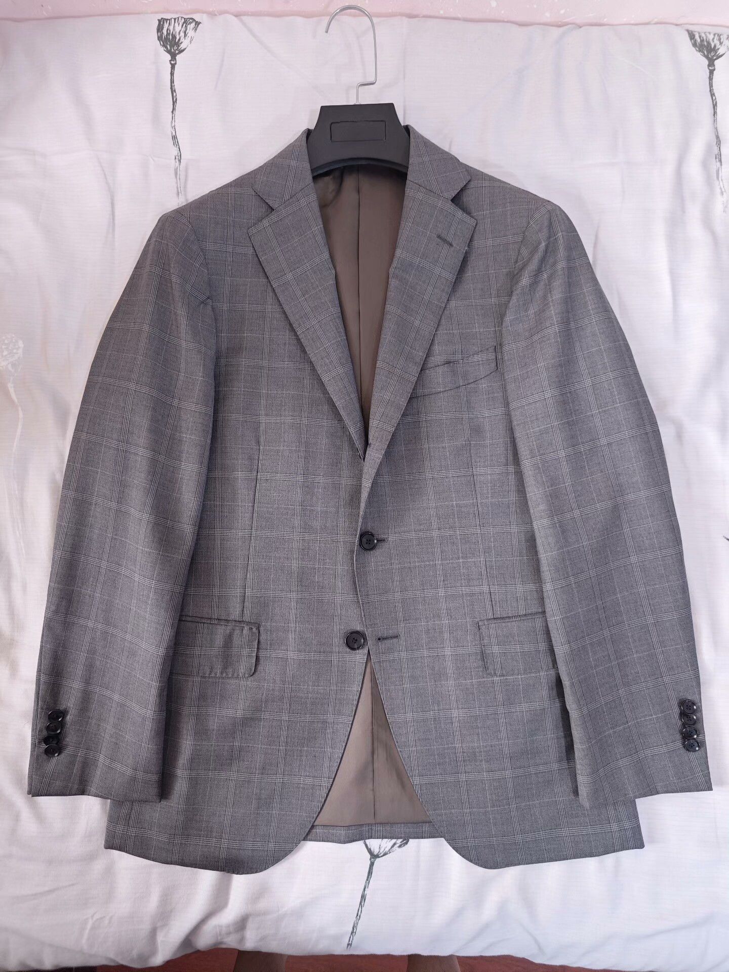 Japanese Brand Italian Custom Gray Wool Blend Suit Size US S / EU 44-46 / 1 - 5 Thumbnail