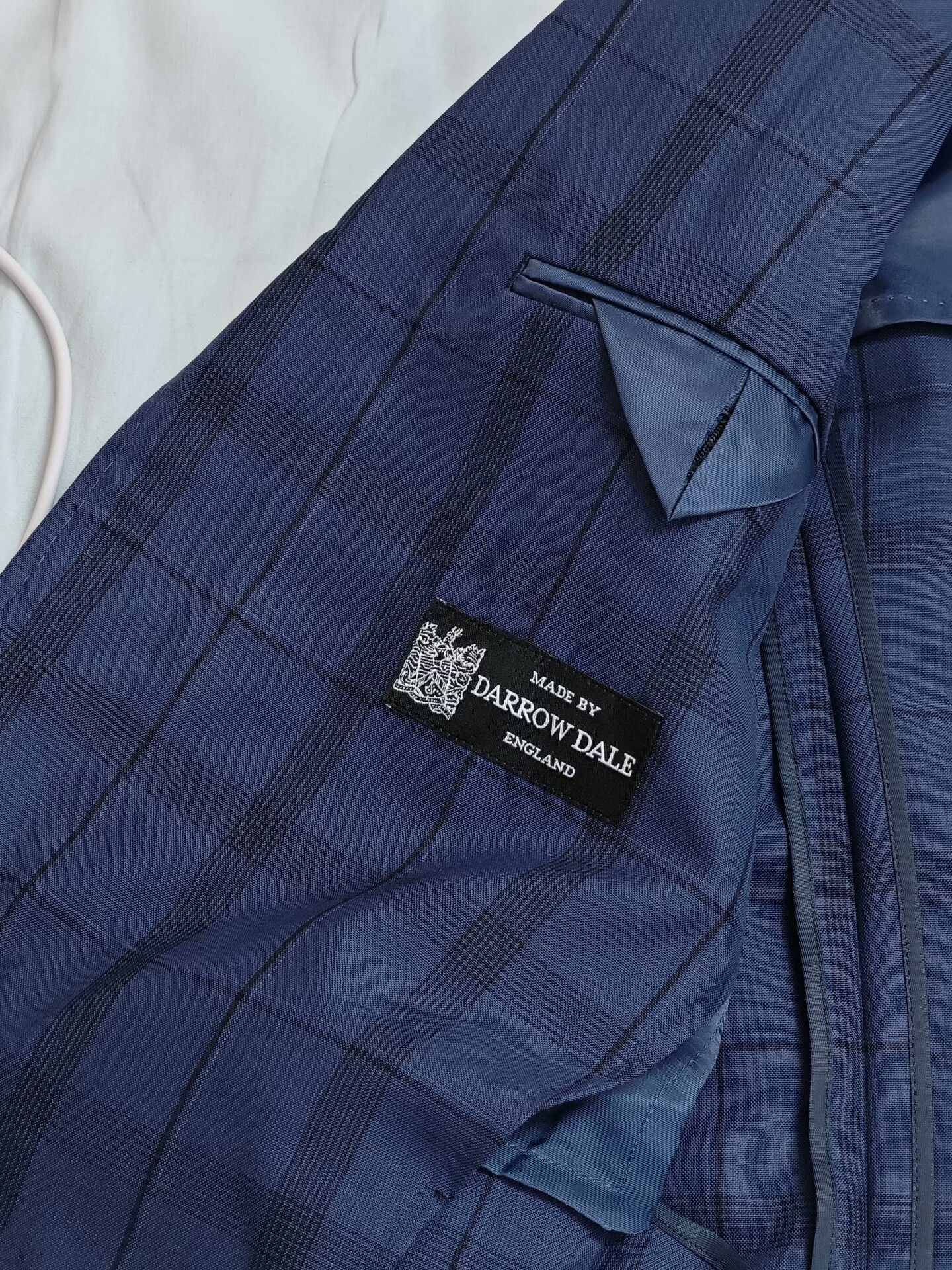 Japanese Brand Custom Wool Blazer with Plaid Pattern Size US M / EU 48-50 / 2 - 7 Thumbnail
