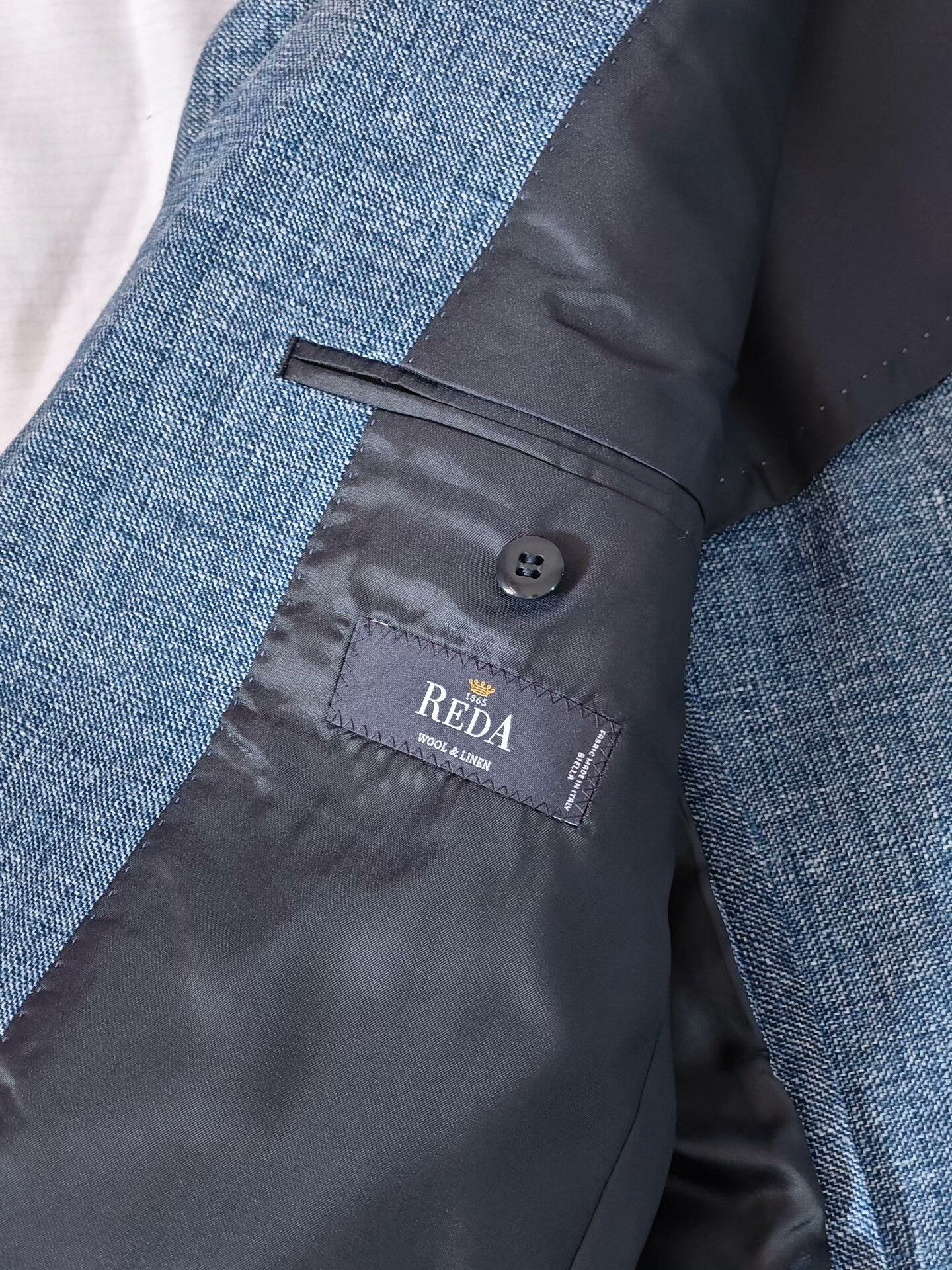 Japanese Brand Italian Recycled Wool Linen Suit Size US S / EU 44-46 / 1 - 7 Thumbnail