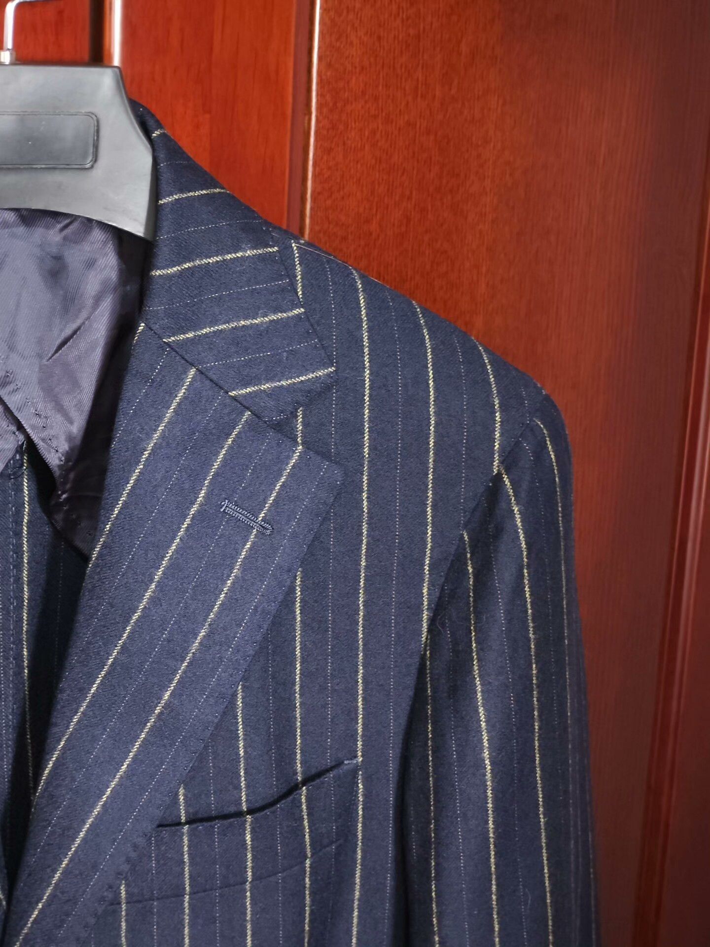 Japanese Brand Custom Tailored Wool Jacket Size US M / EU 48-50 / 2 - 2 Thumbnail