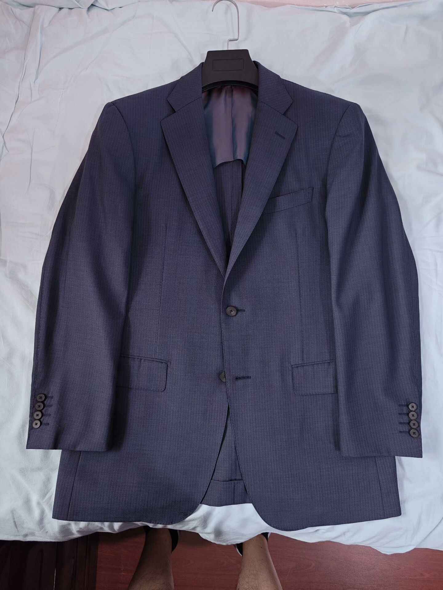 Japanese Brand Custom Dormeuil Wool Blazer Suit Size US M / EU 48-50 / 2 - 5 Thumbnail