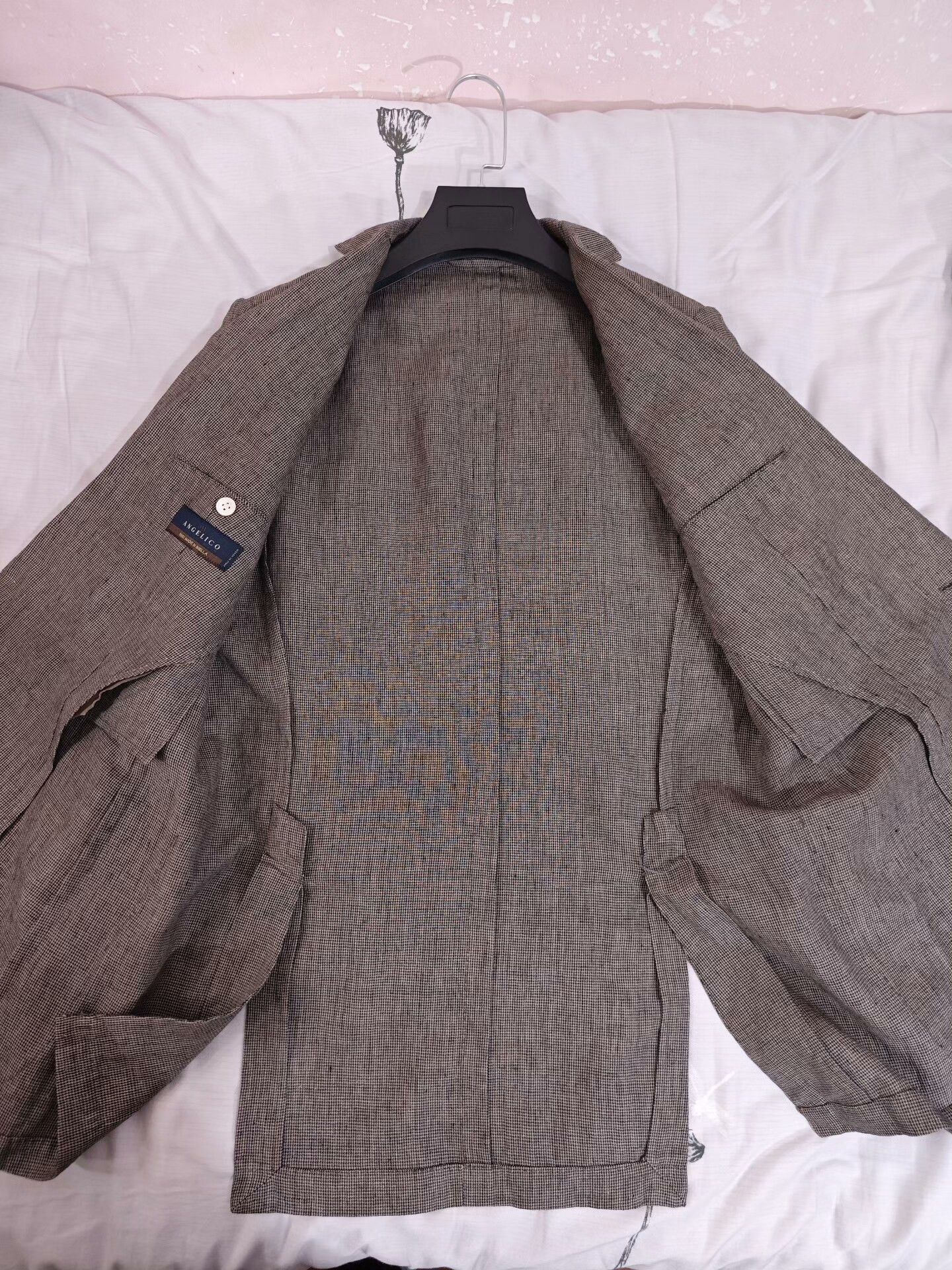 Japanese Brand Italian Linen Unstructured Casual Blazer Size US M / EU 48-50 / 2 - 6 Thumbnail