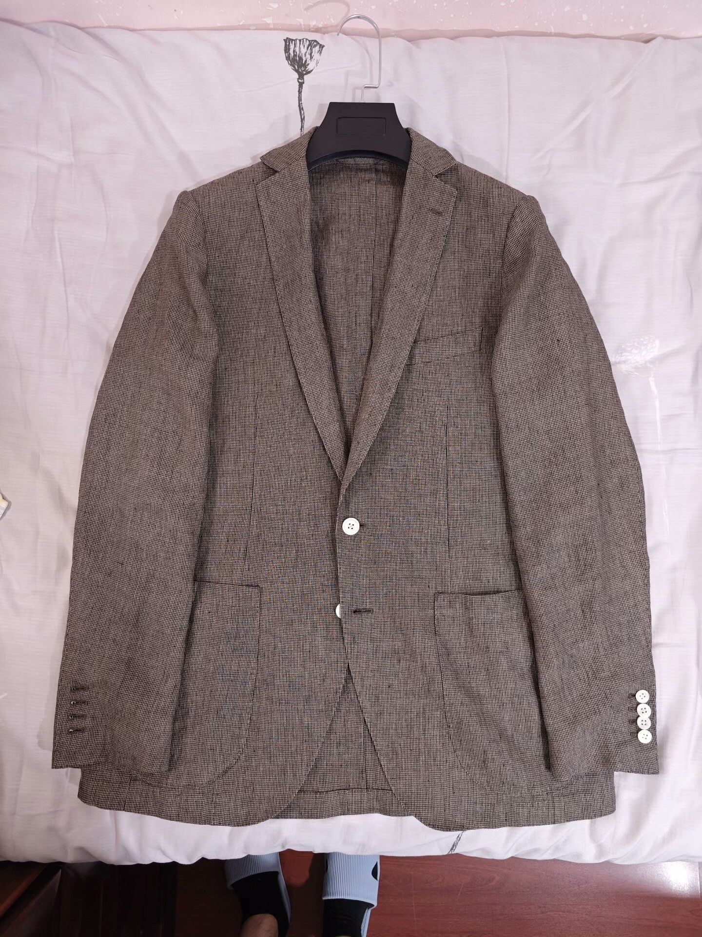Japanese Brand Italian Linen Unstructured Casual Blazer Size US M / EU 48-50 / 2 - 5 Thumbnail