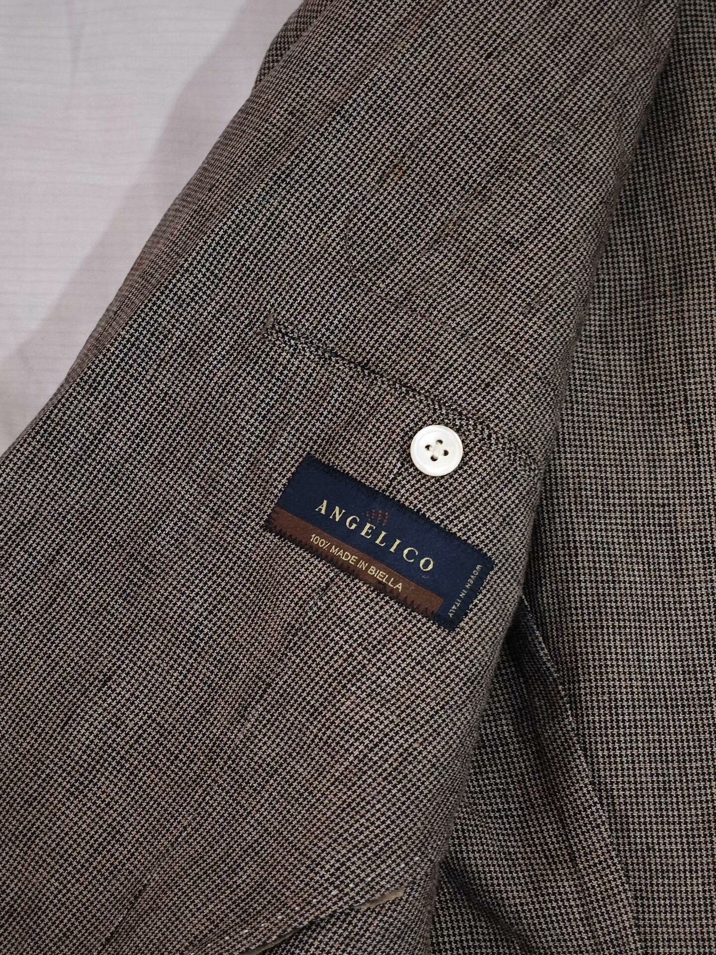 Japanese Brand Italian Linen Unstructured Casual Blazer Size US M / EU 48-50 / 2 - 7 Thumbnail
