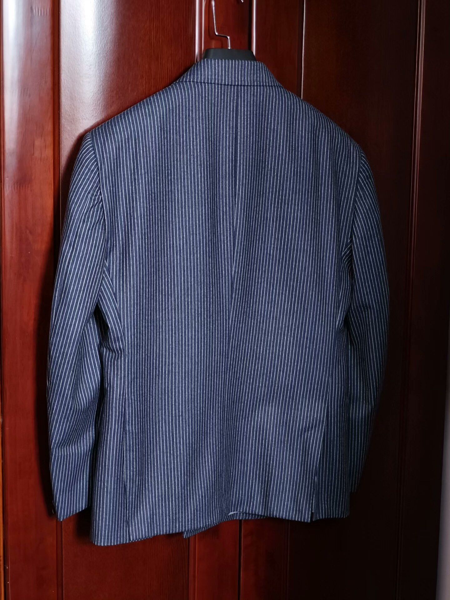 Japanese Brand Italian Wool Custom Suit with Stripes Size US S / EU 44-46 / 1 - 8 Thumbnail