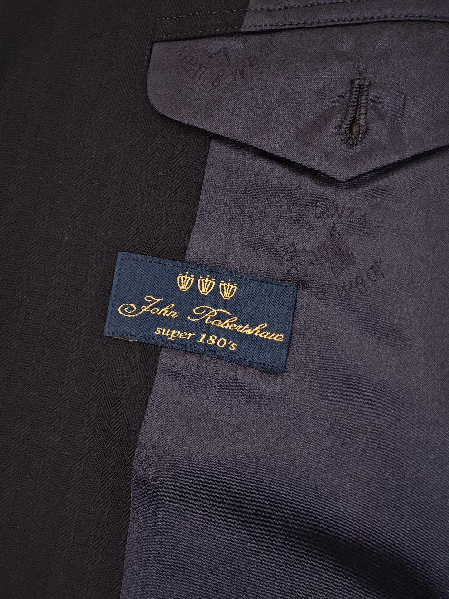 Japanese Brand Custom Tailored Wool Blazer Suit Size US L / EU 52-54 / 3 - 7 Thumbnail