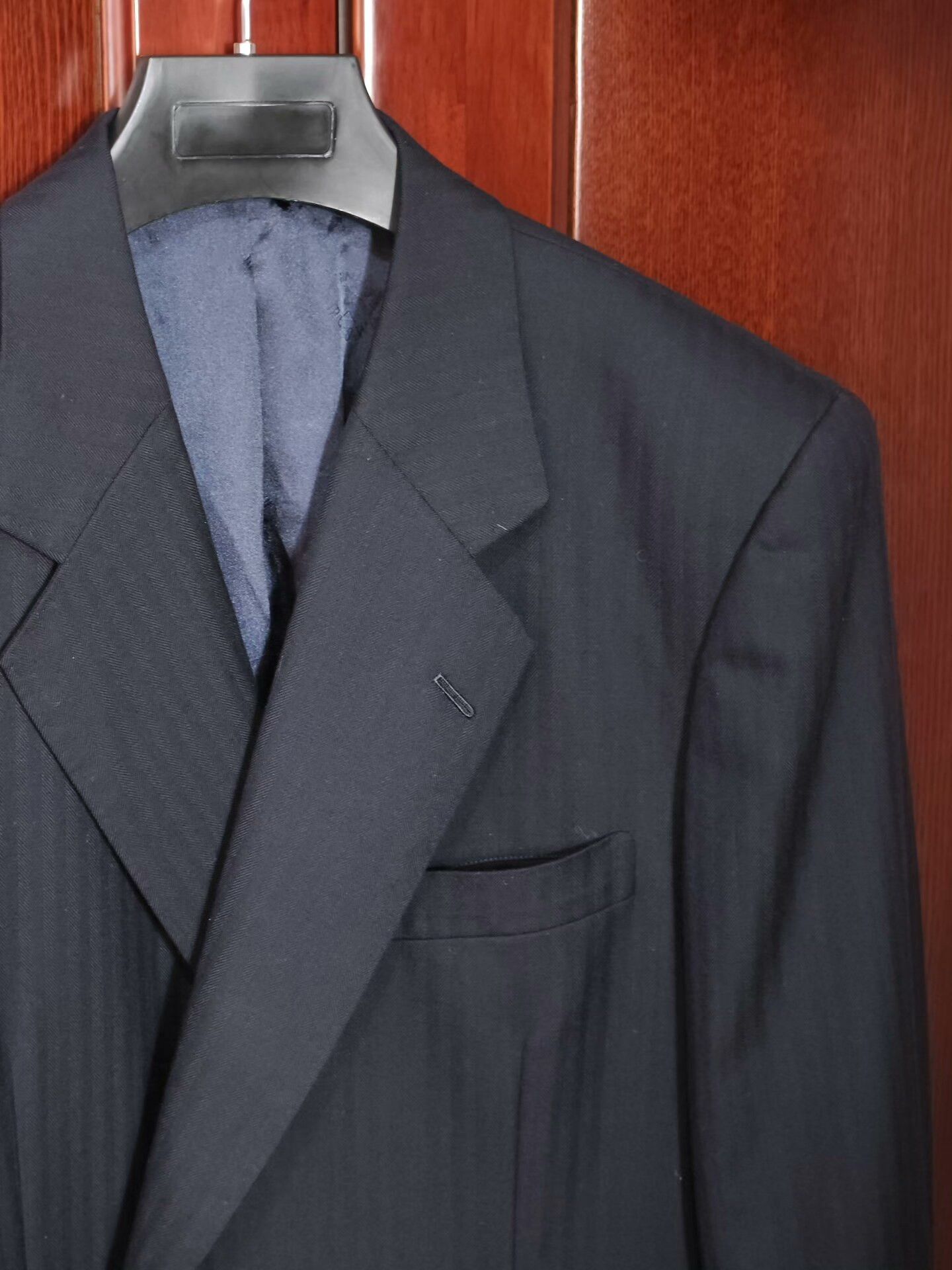 Japanese Brand Custom Tailored Wool Blazer Suit Size US L / EU 52-54 / 3 - 2 Thumbnail