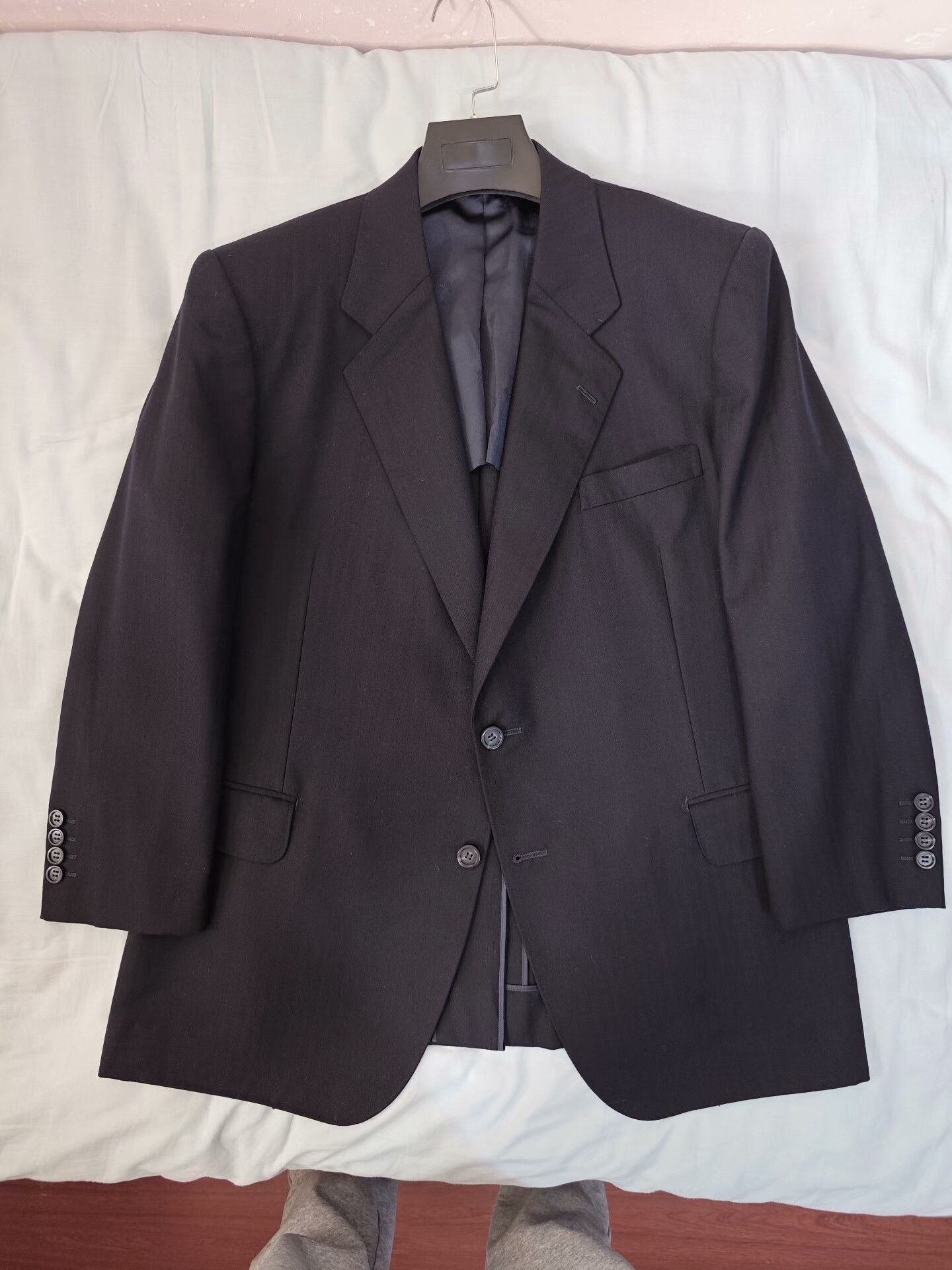Japanese Brand Custom Tailored Wool Blazer Suit Size US L / EU 52-54 / 3 - 5 Thumbnail
