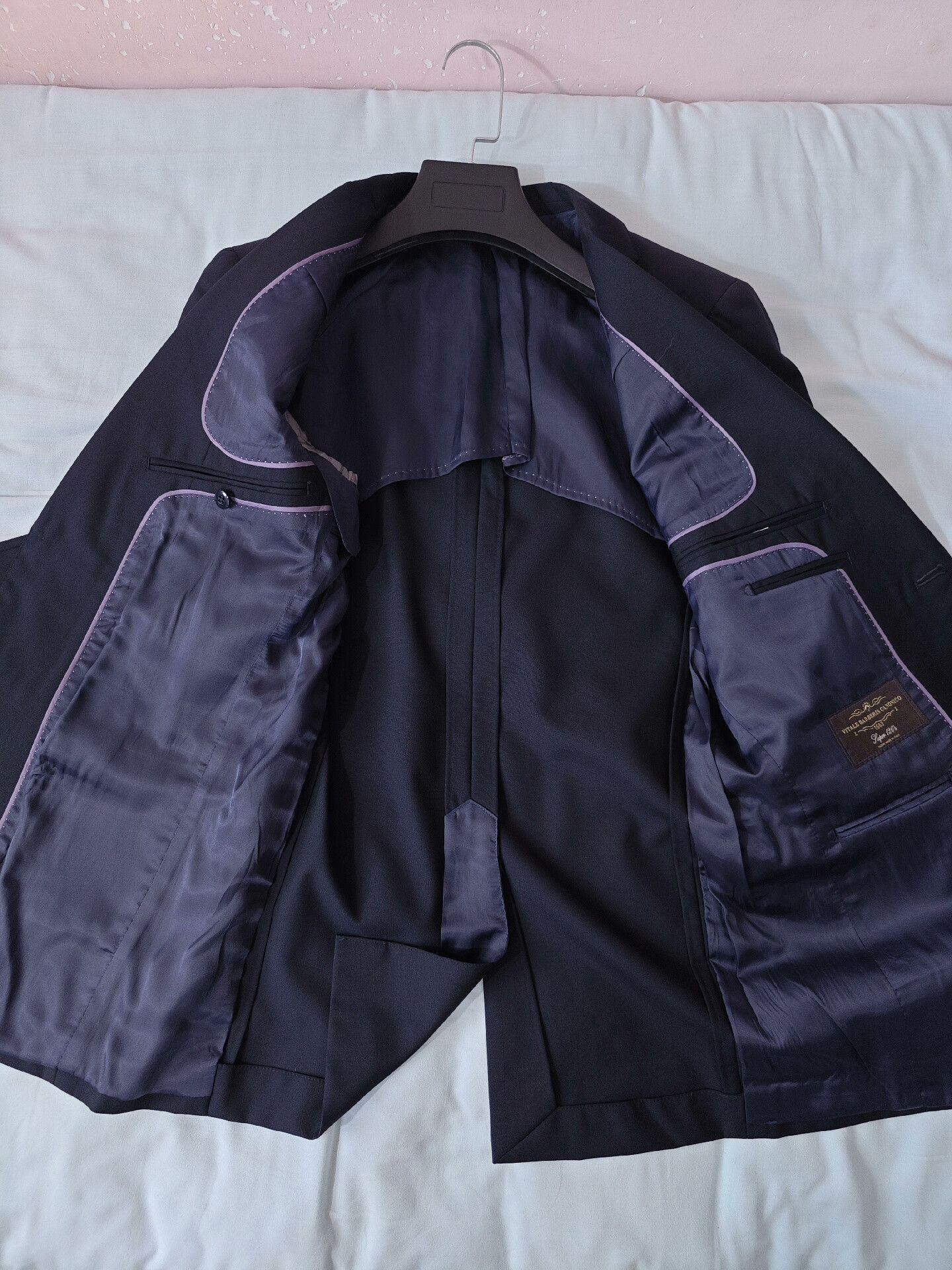 Japanese Brand Italian VBC Wool Half-Lined Suit Size US S / EU 44-46 / 1 - 5 Thumbnail