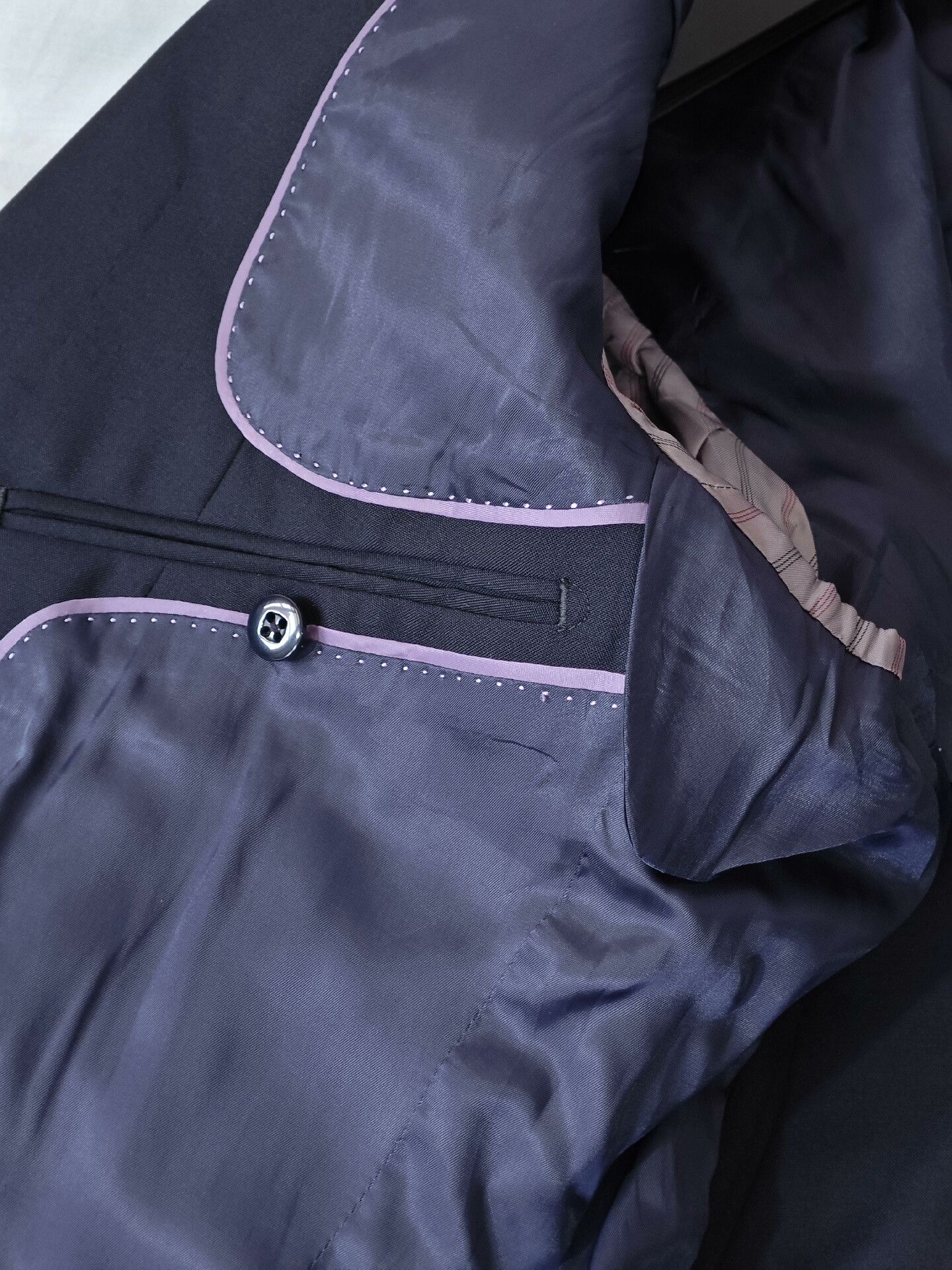 Japanese Brand Italian VBC Wool Half-Lined Suit Size US S / EU 44-46 / 1 - 6 Thumbnail