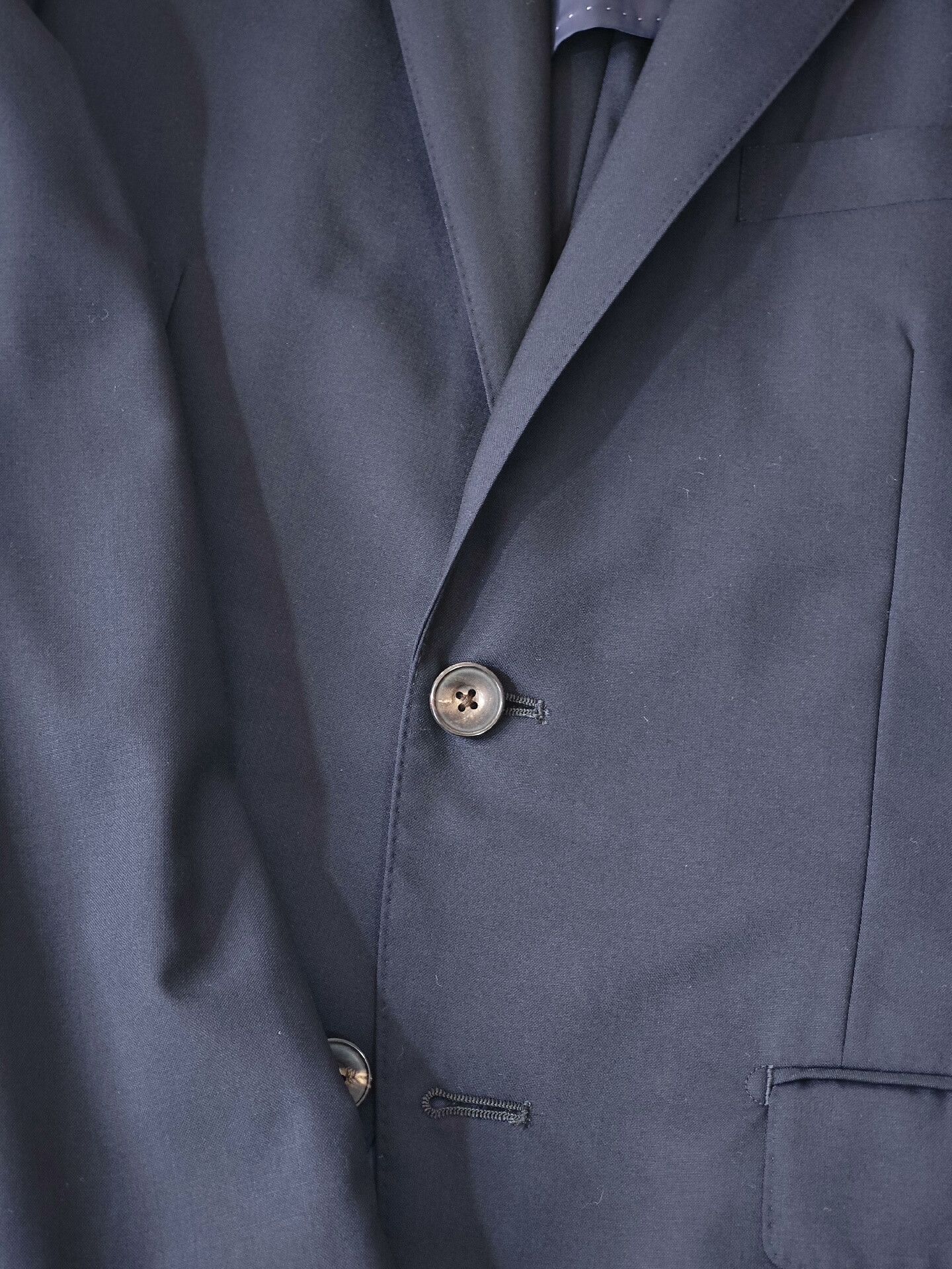 Japanese Brand Italian VBC Wool Half-Lined Suit Size US S / EU 44-46 / 1 - 8 Thumbnail