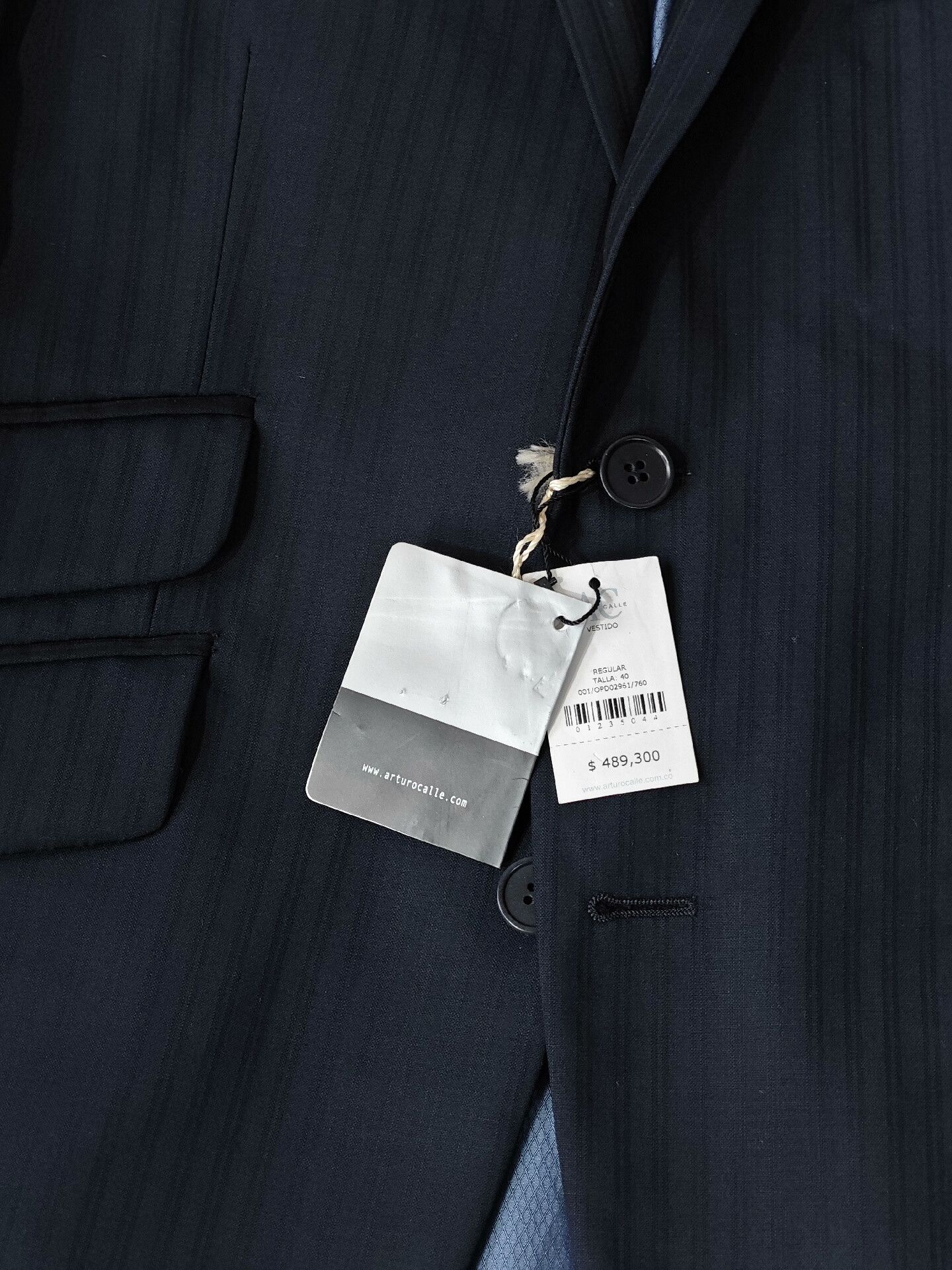 Japanese Brand Italian Wool Suit by Arturo Calle Size US M / EU 48-50 / 2 - 3 Thumbnail
