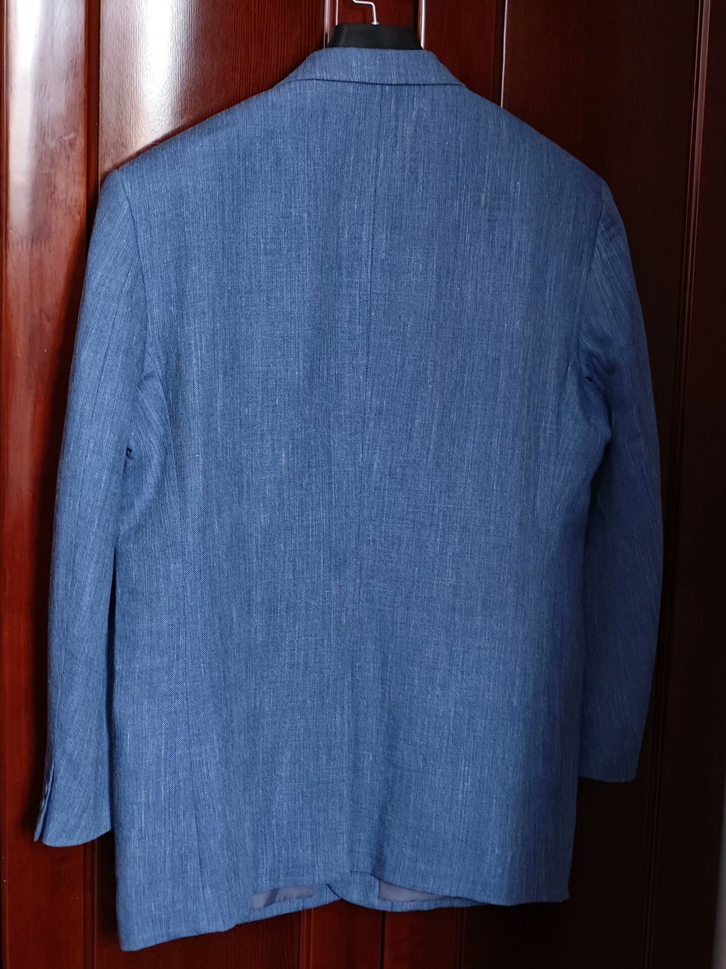 Japanese Brand Custom Italian Blue Suit Jacket Size US L / EU 52-54 / 3 - 8 Thumbnail