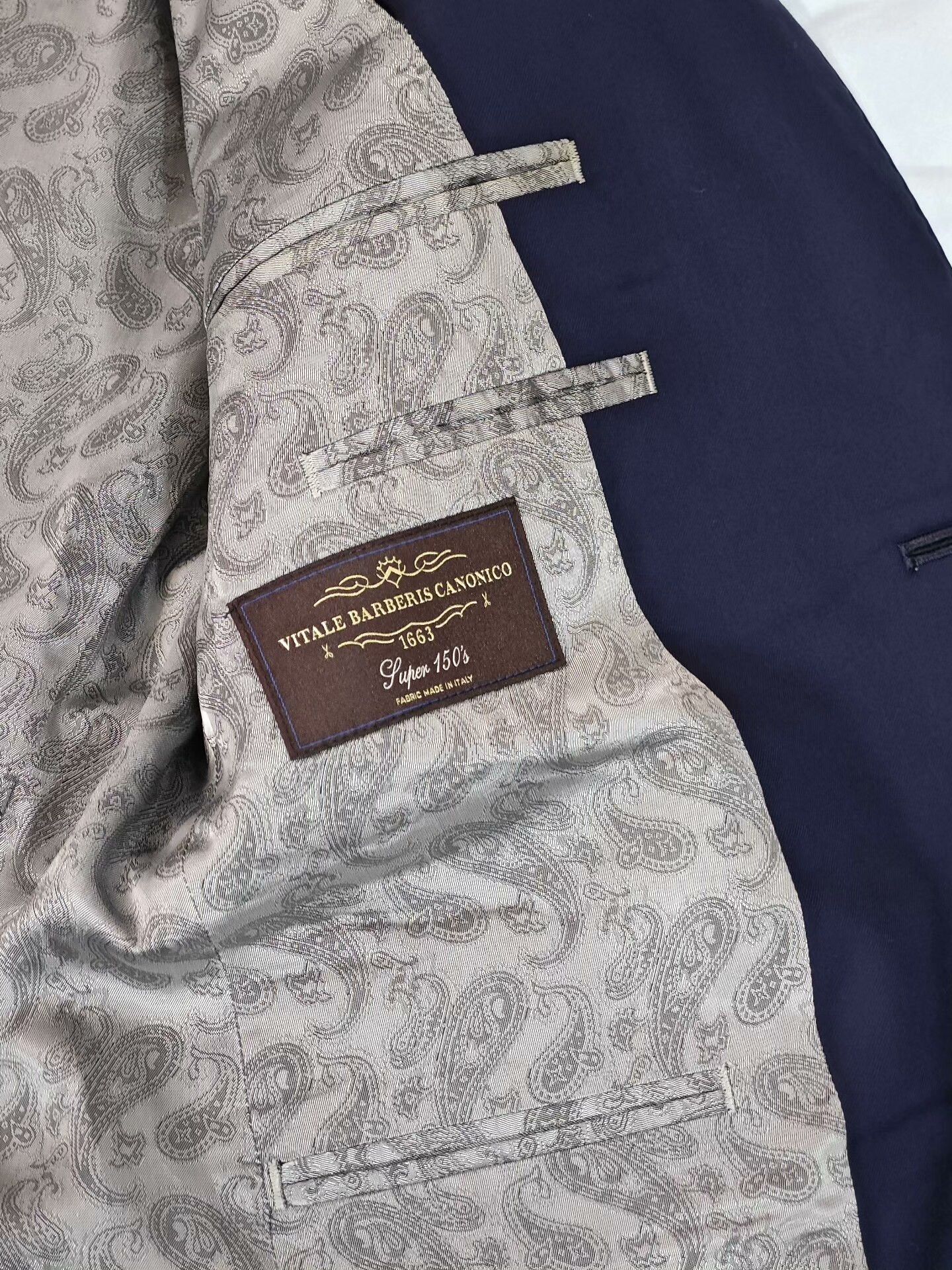 Japanese Brand Italian VBC Wool Linen Custom Suit Size US M / EU 48-50 / 2 - 7 Thumbnail
