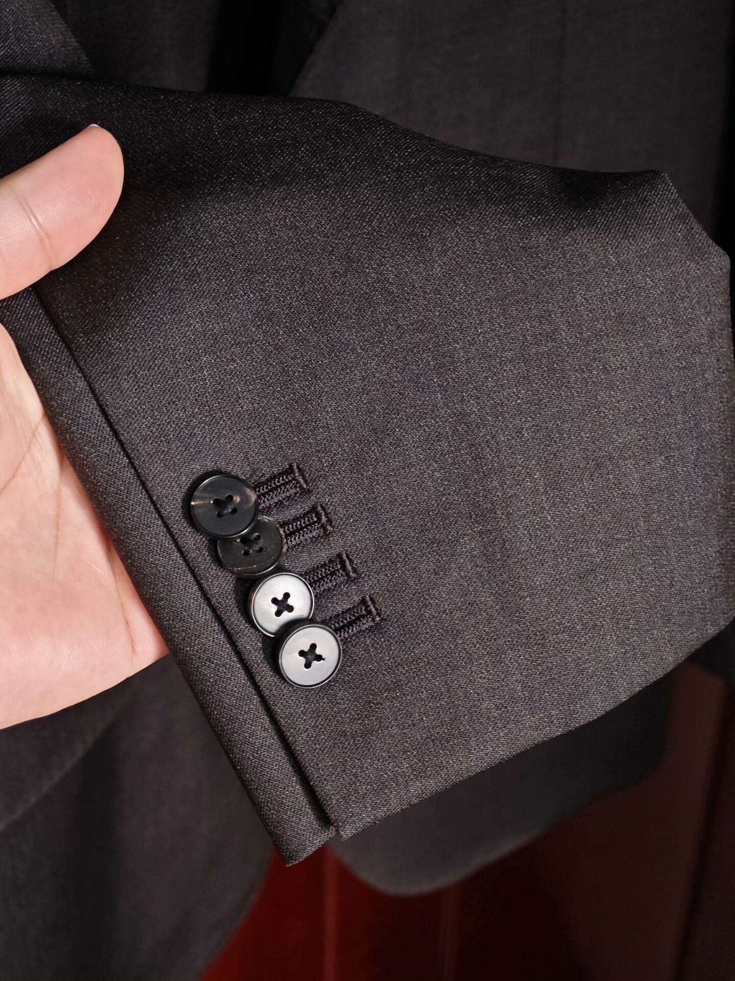 Japanese Brand Italian Wool Semi-Canvas Custom Suit Size US S / EU 44-46 / 1 - 4 Thumbnail