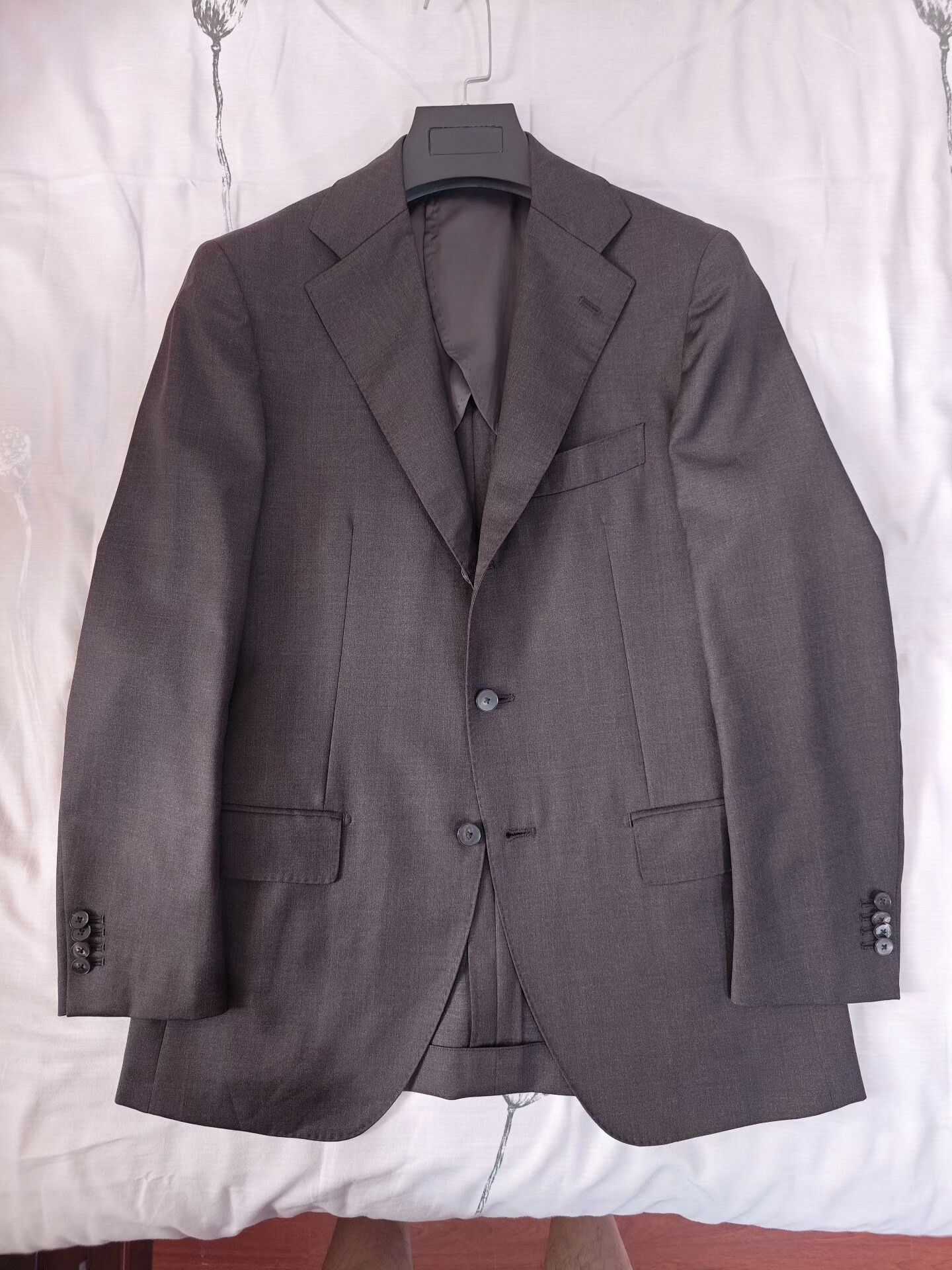 Japanese Brand Italian Wool Semi-Canvas Custom Suit Size US S / EU 44-46 / 1 - 5 Thumbnail