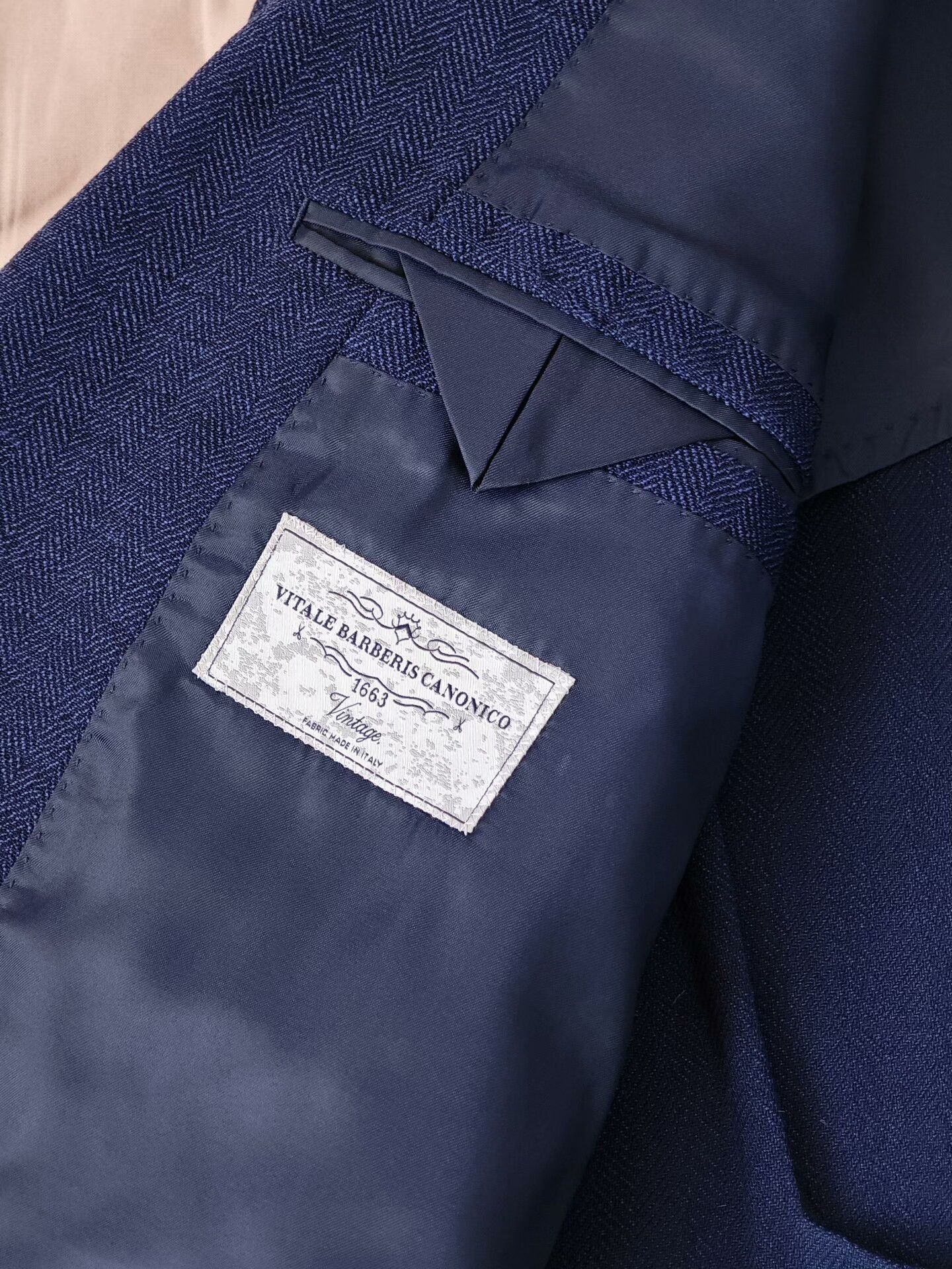 Japanese Brand Italian VBC Wool Custom Suit Jacket Size US M / EU 48-50 / 2 - 7 Thumbnail