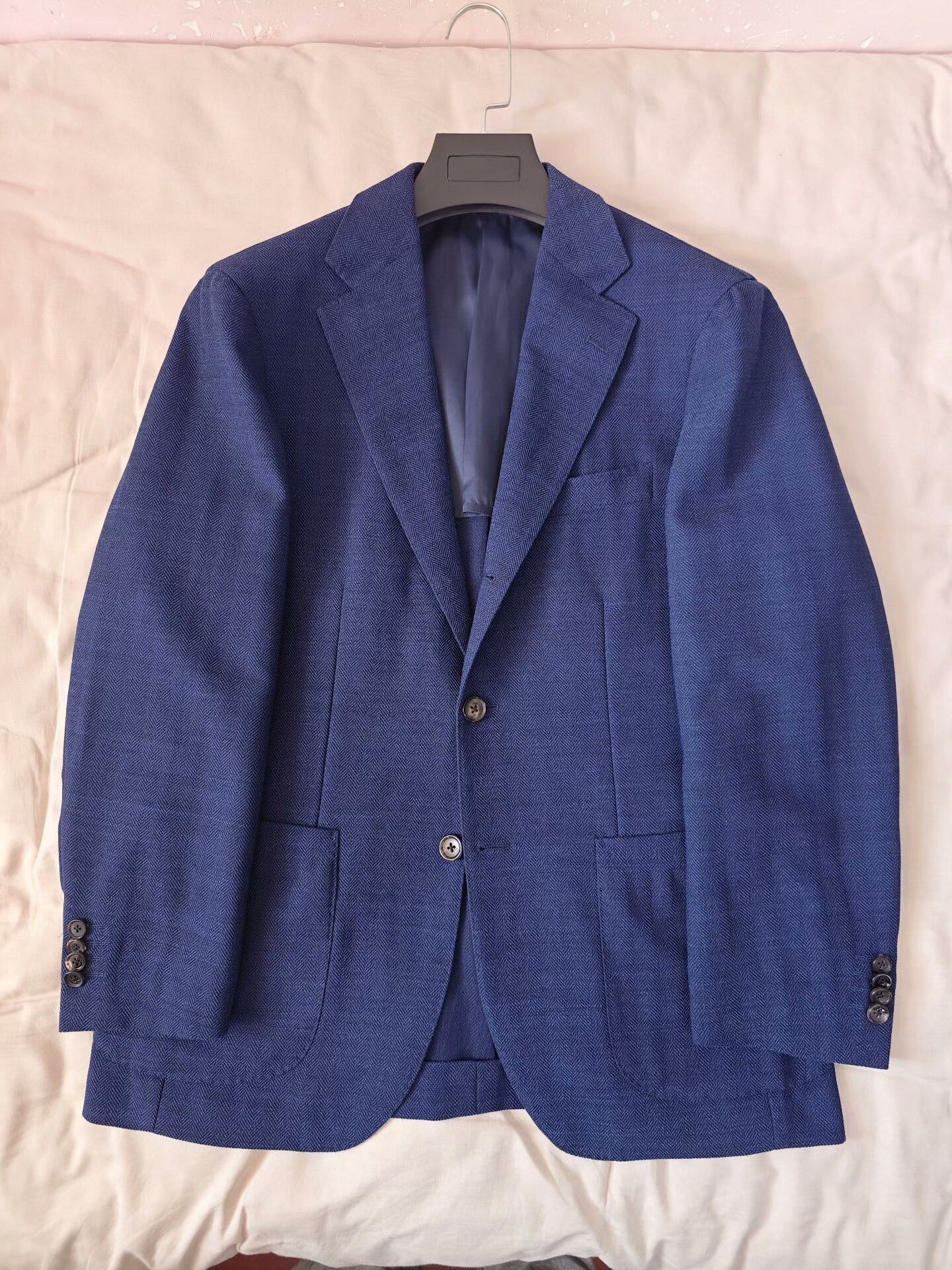 Japanese Brand Italian VBC Wool Custom Suit Jacket Size US M / EU 48-50 / 2 - 5 Thumbnail