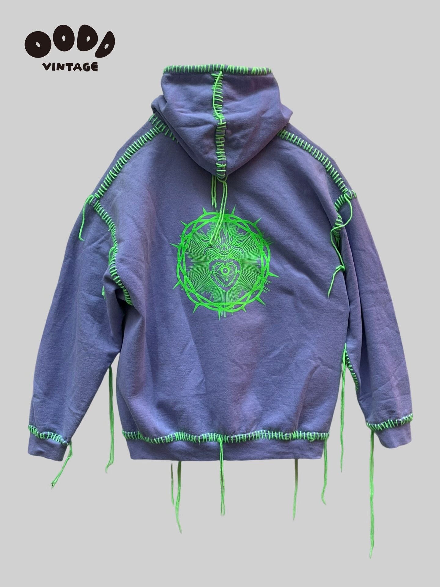 Japanese Brand TEIN Clothing Embroidered Hoodie Size US M / EU 48-50 / 2 - 2 Thumbnail