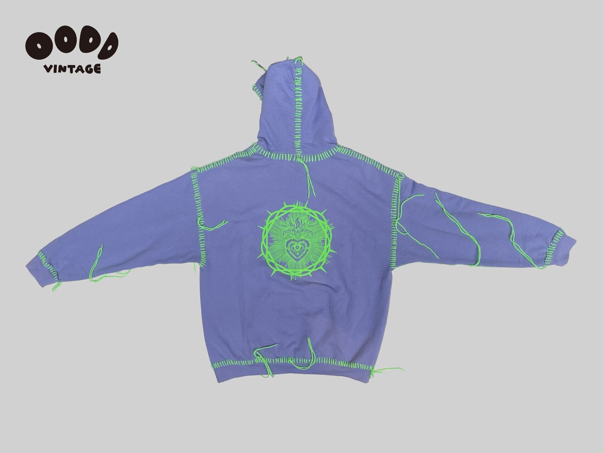 Japanese Brand TEIN Clothing Embroidered Hoodie Size US M / EU 48-50 / 2 - 4 Thumbnail
