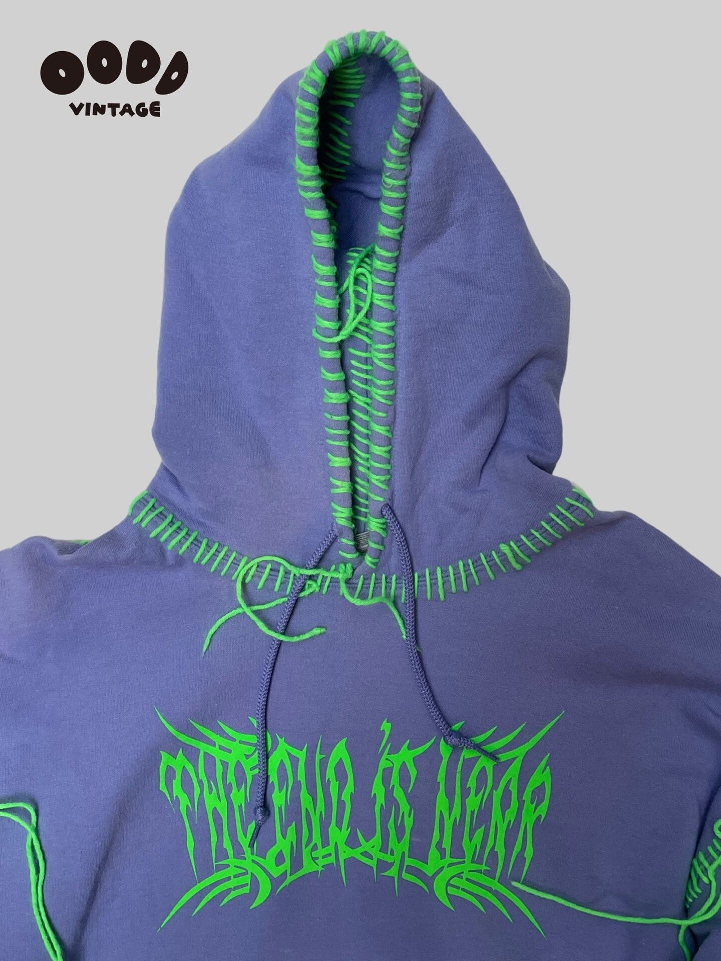 Japanese Brand TEIN Clothing Embroidered Hoodie Size US M / EU 48-50 / 2 - 5 Thumbnail
