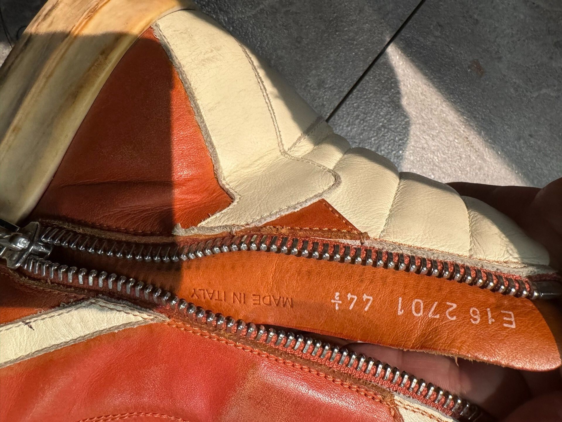Rick Owens Rick Owens Geobasket Sneakers in Orange Size US 11 / EU 44 - 8 Thumbnail