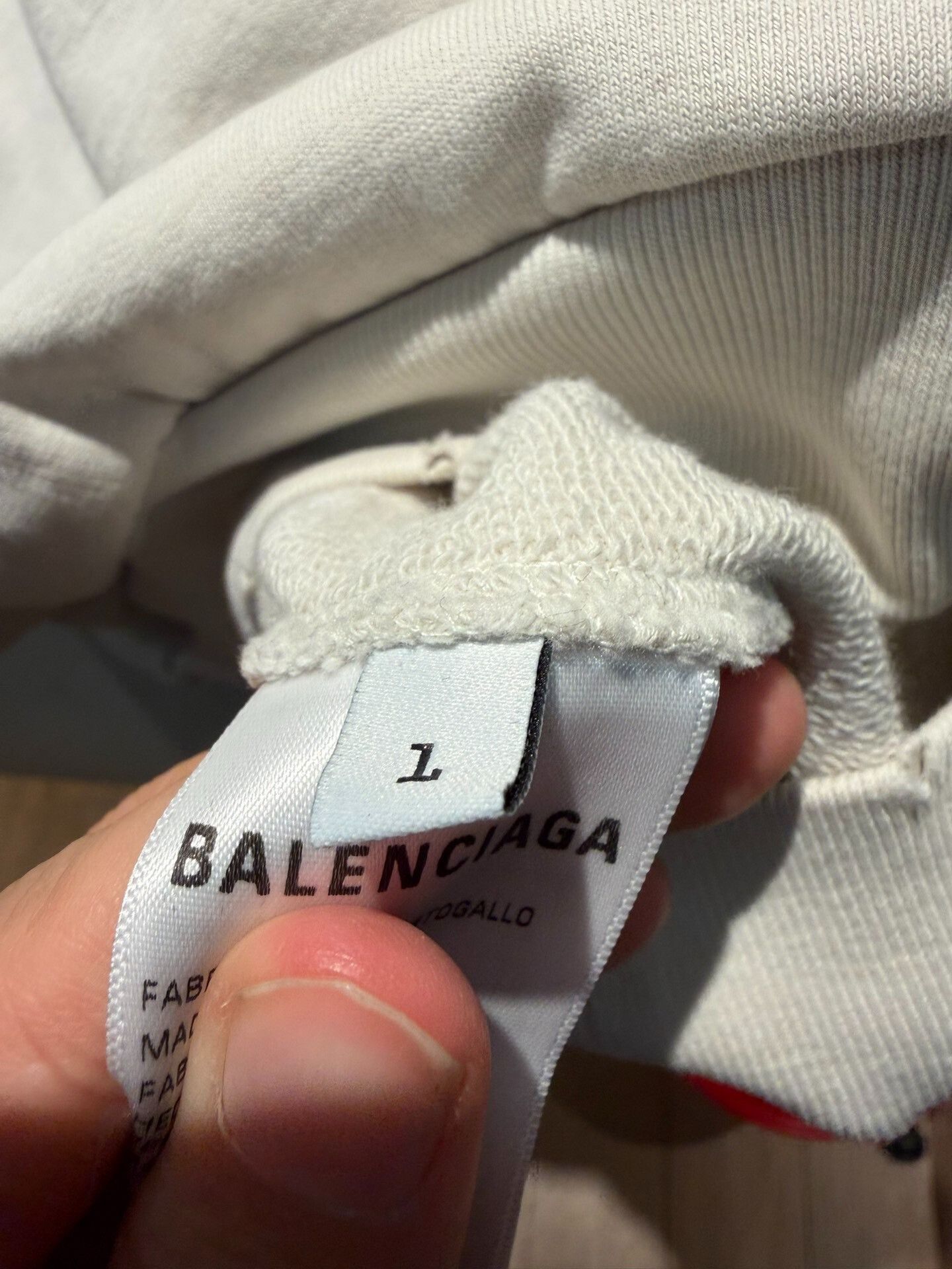Balenciaga Balenciaga Surfer Cracked Hoodie Round Size US L / EU 52-54 / 3 - 6 Thumbnail