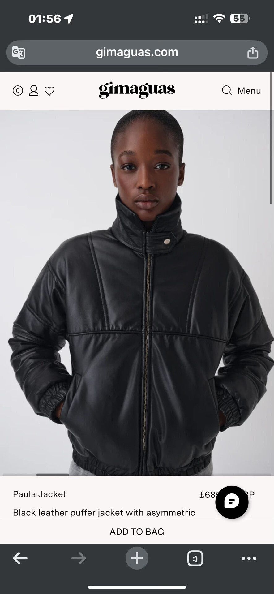 Japanese Brand Gimaguas Black Puffer Jacket Size US S / EU 44-46 / 1 - 9 Thumbnail